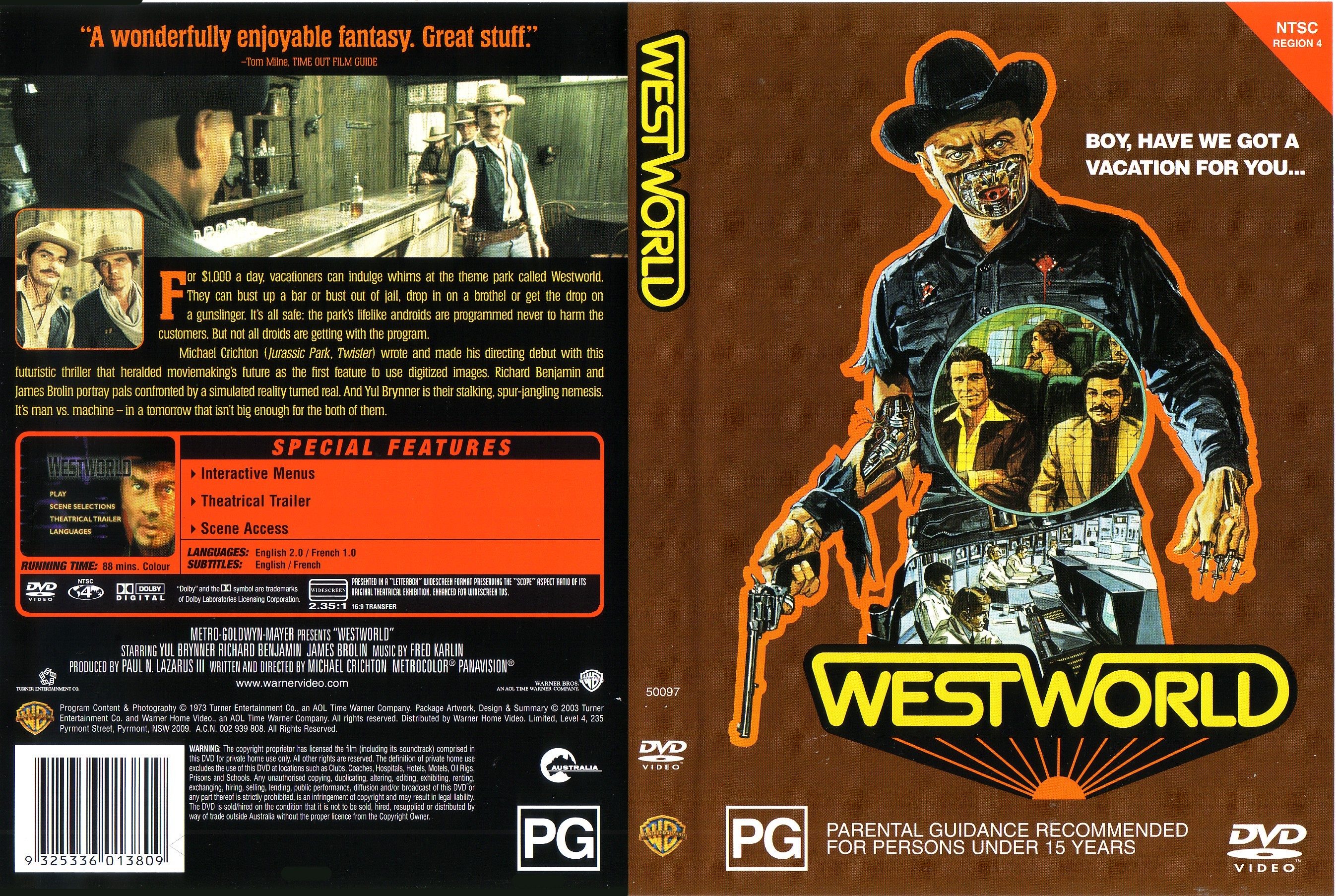 Jaquette DVD West world