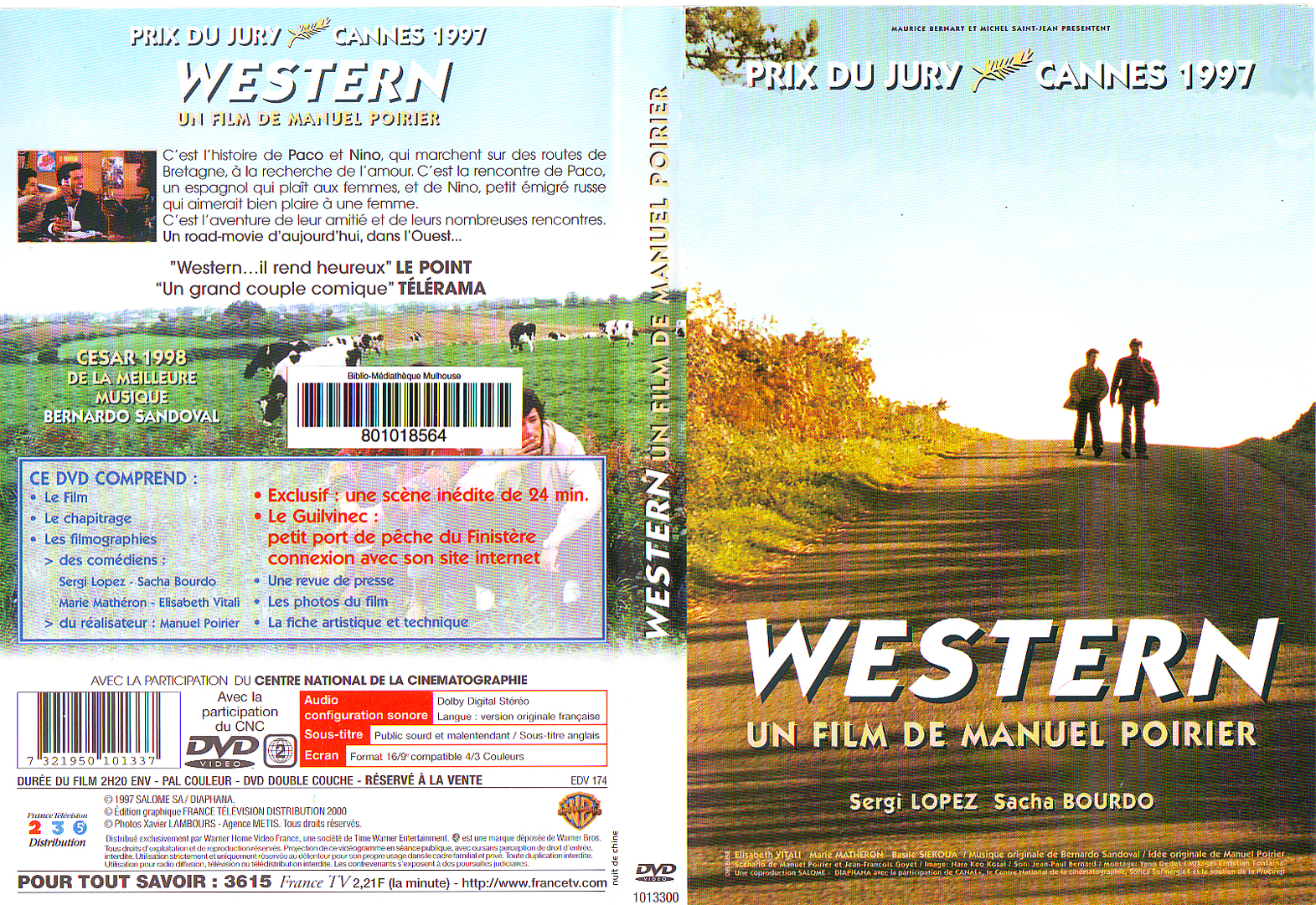 Jaquette DVD Western