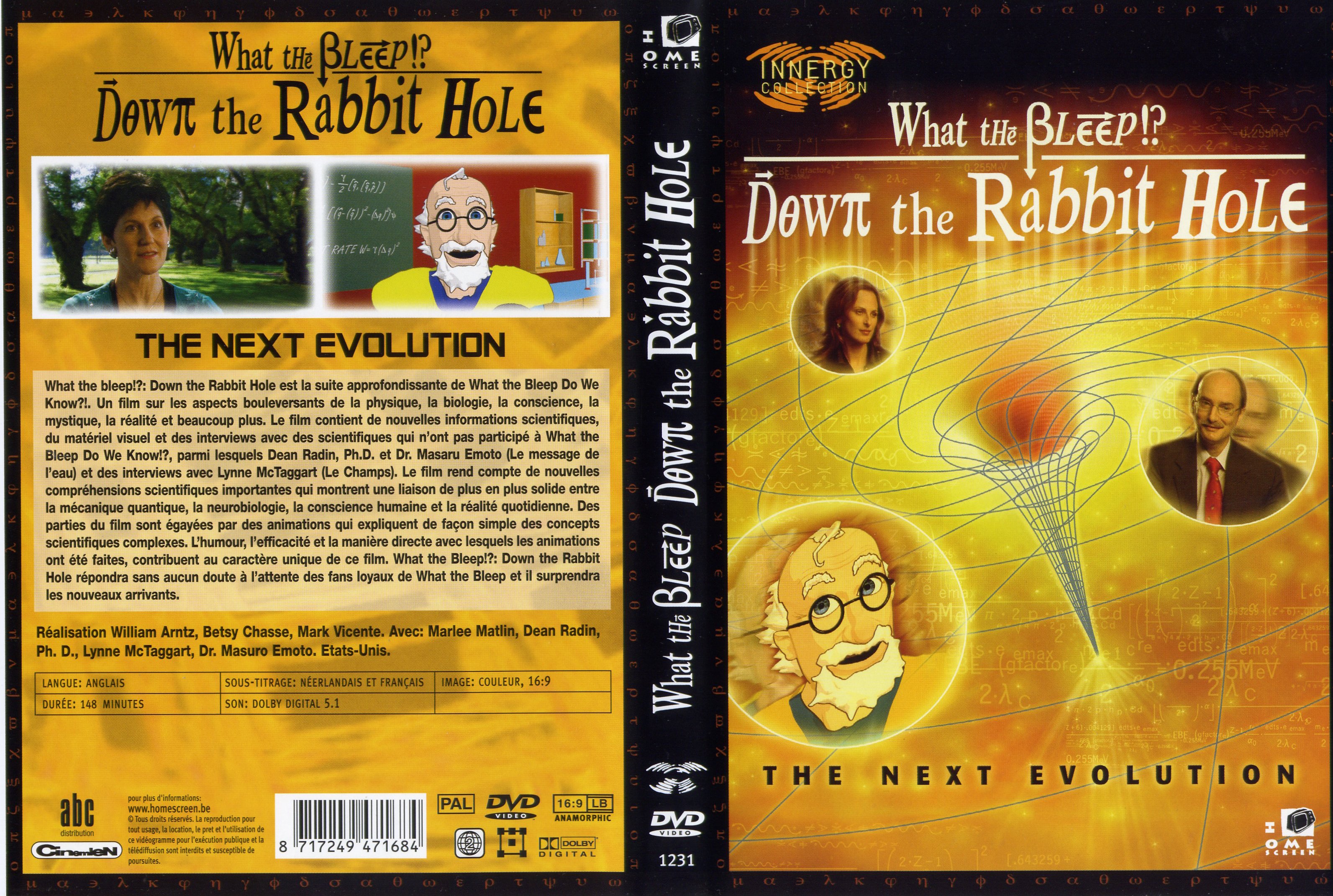 Jaquette DVD What the bleep down the rabbit hole