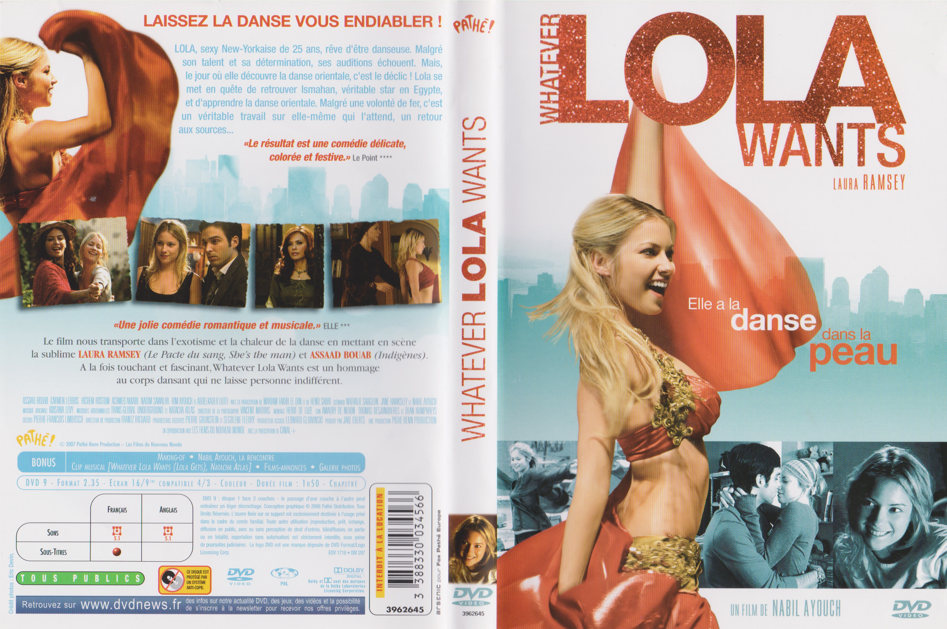 Jaquette DVD Whatever lola wants