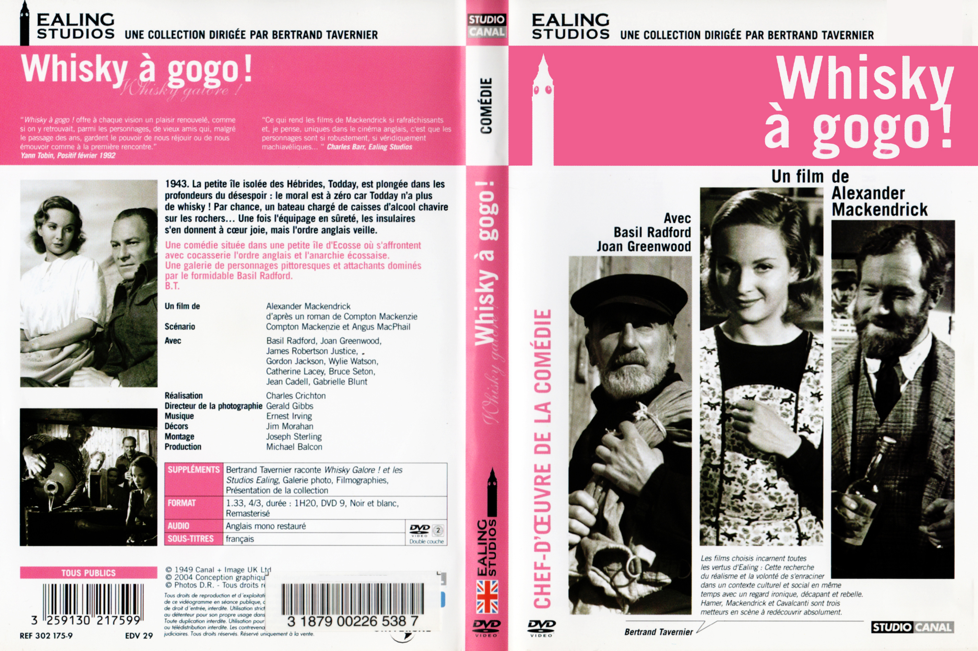 Jaquette DVD Whisky  gogo