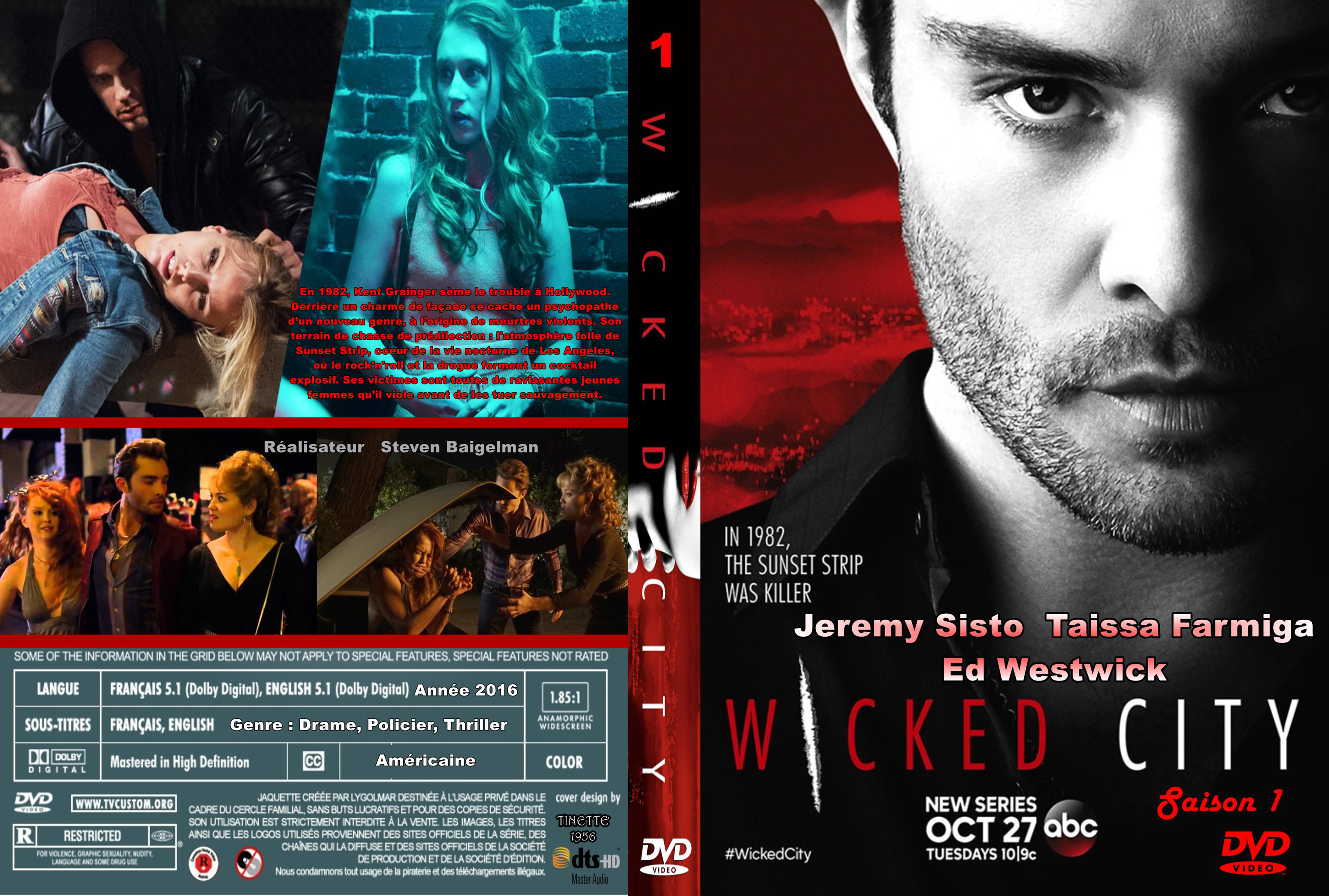 Jaquette DVD Wicked city saison 1 custom
