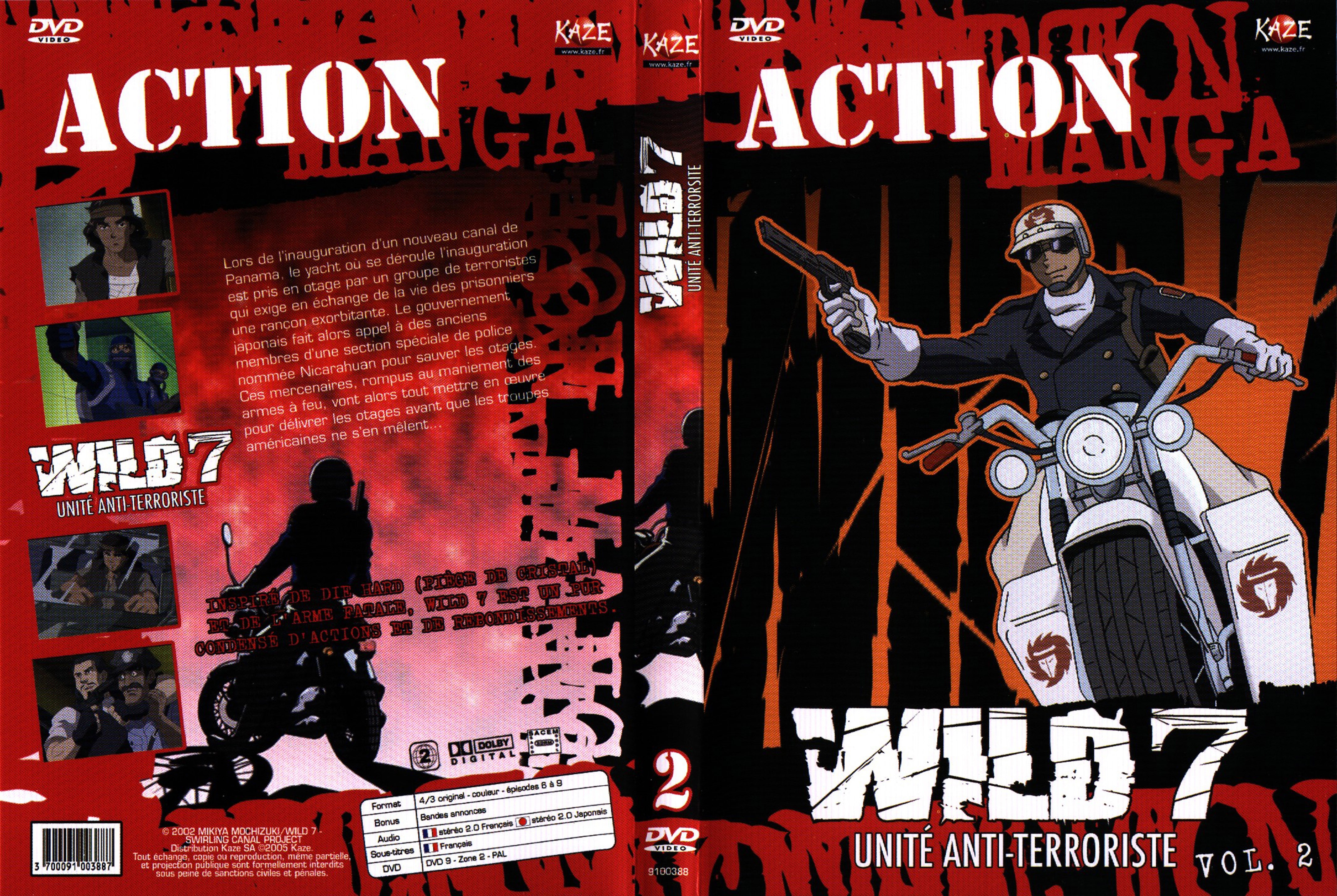 Jaquette DVD Wild 7 vol 2