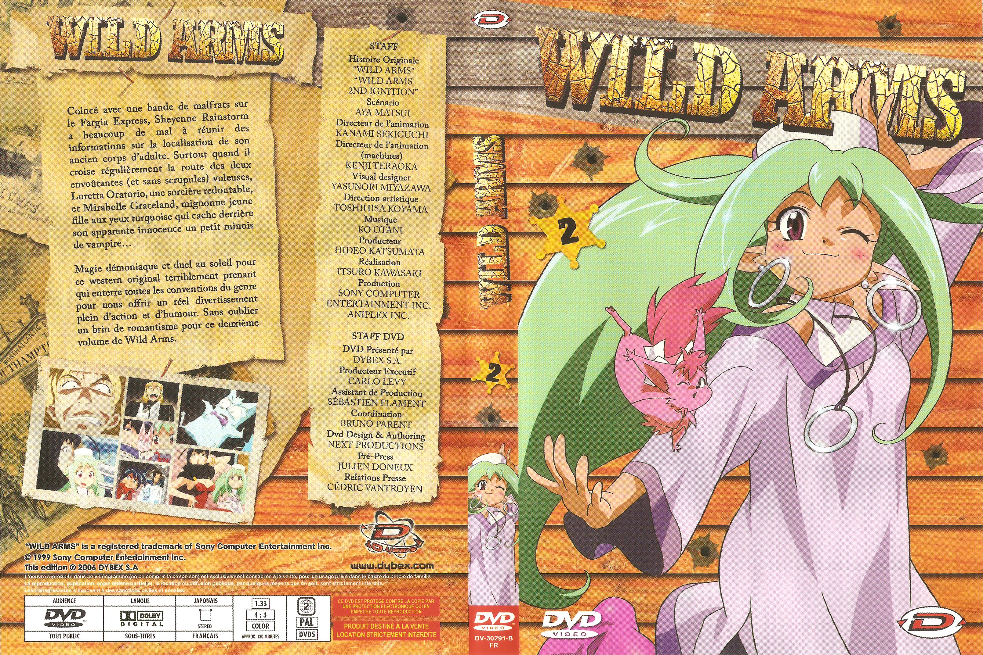 Jaquette DVD Wild Arms vol 2