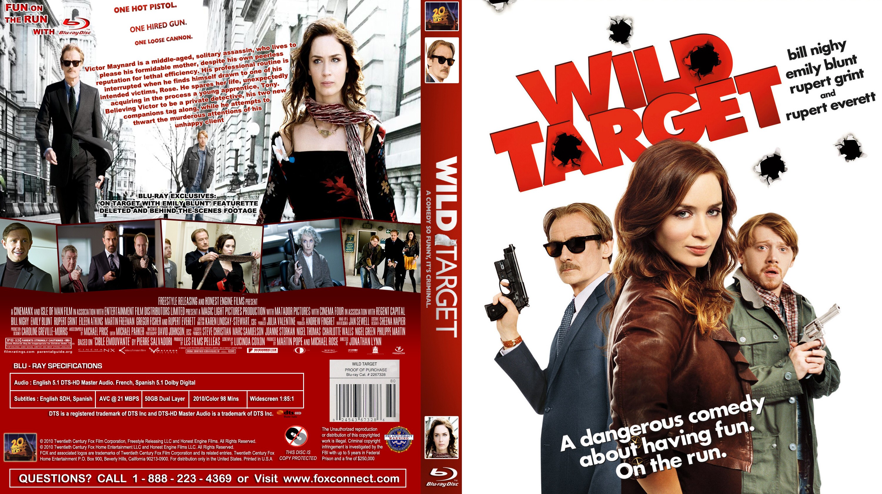 Jaquette DVD Wild Target - Petits meurtres  l