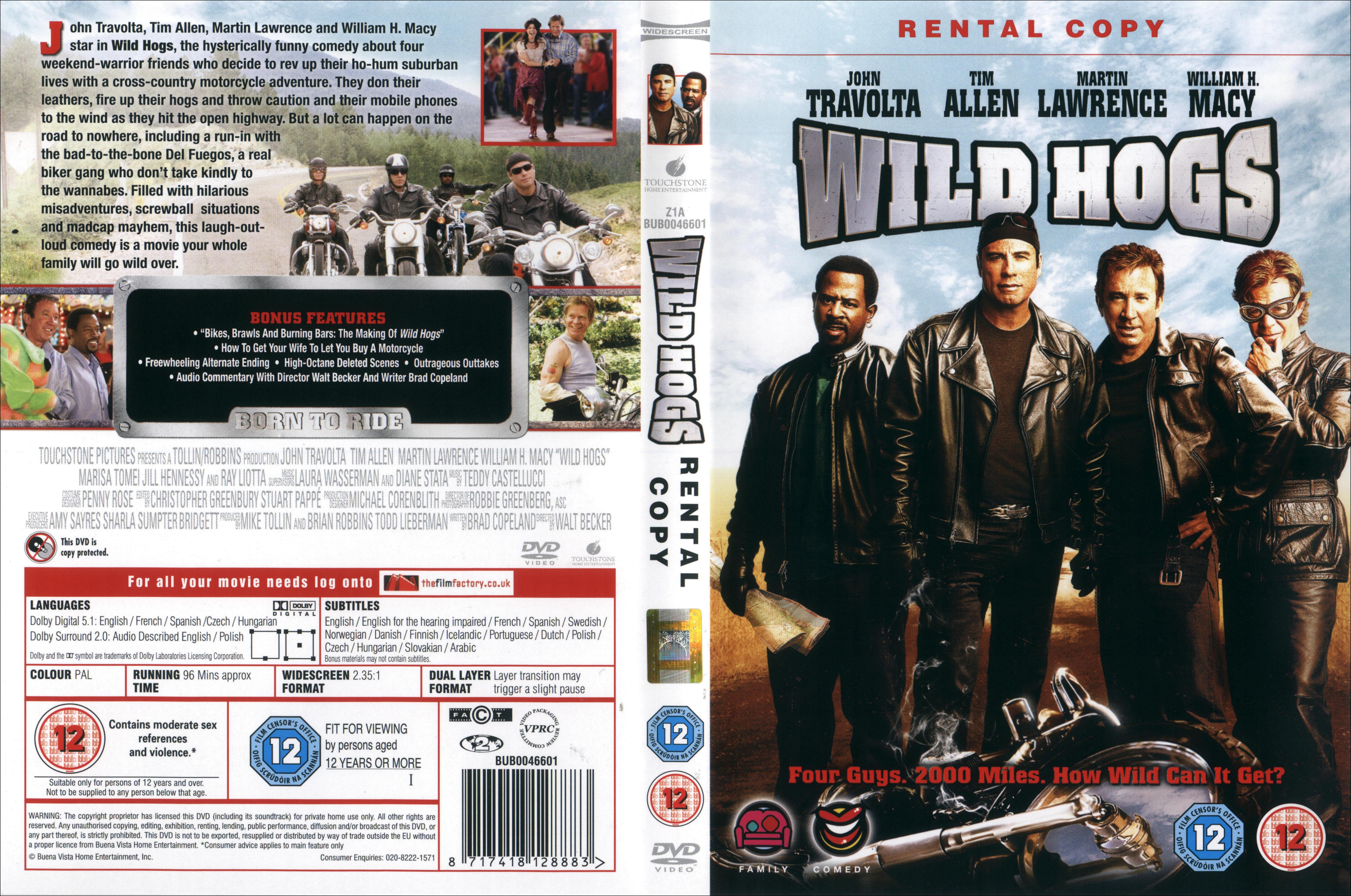 Jaquette DVD Wild hogs