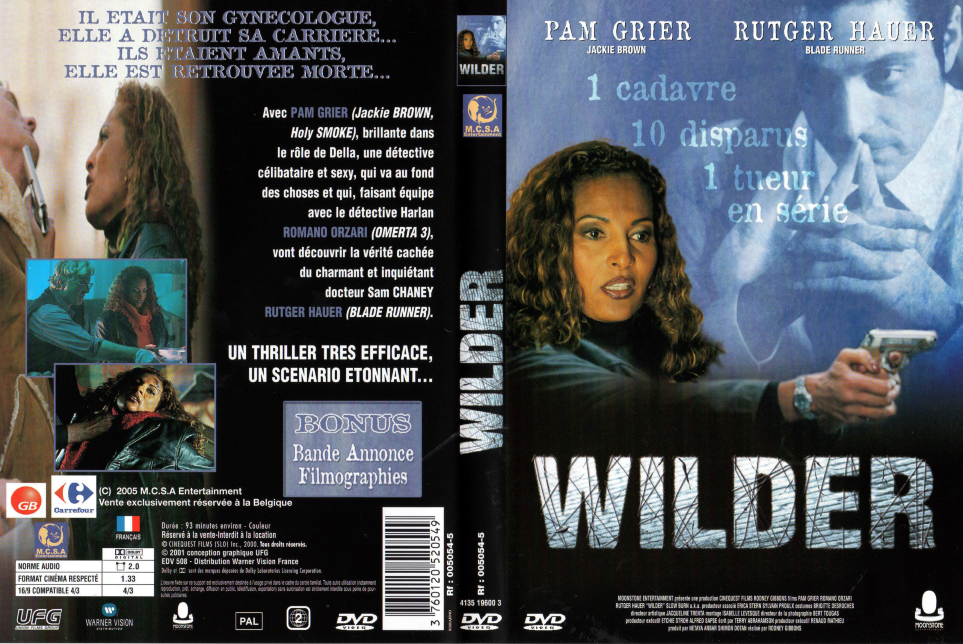 Jaquette DVD Wilder
