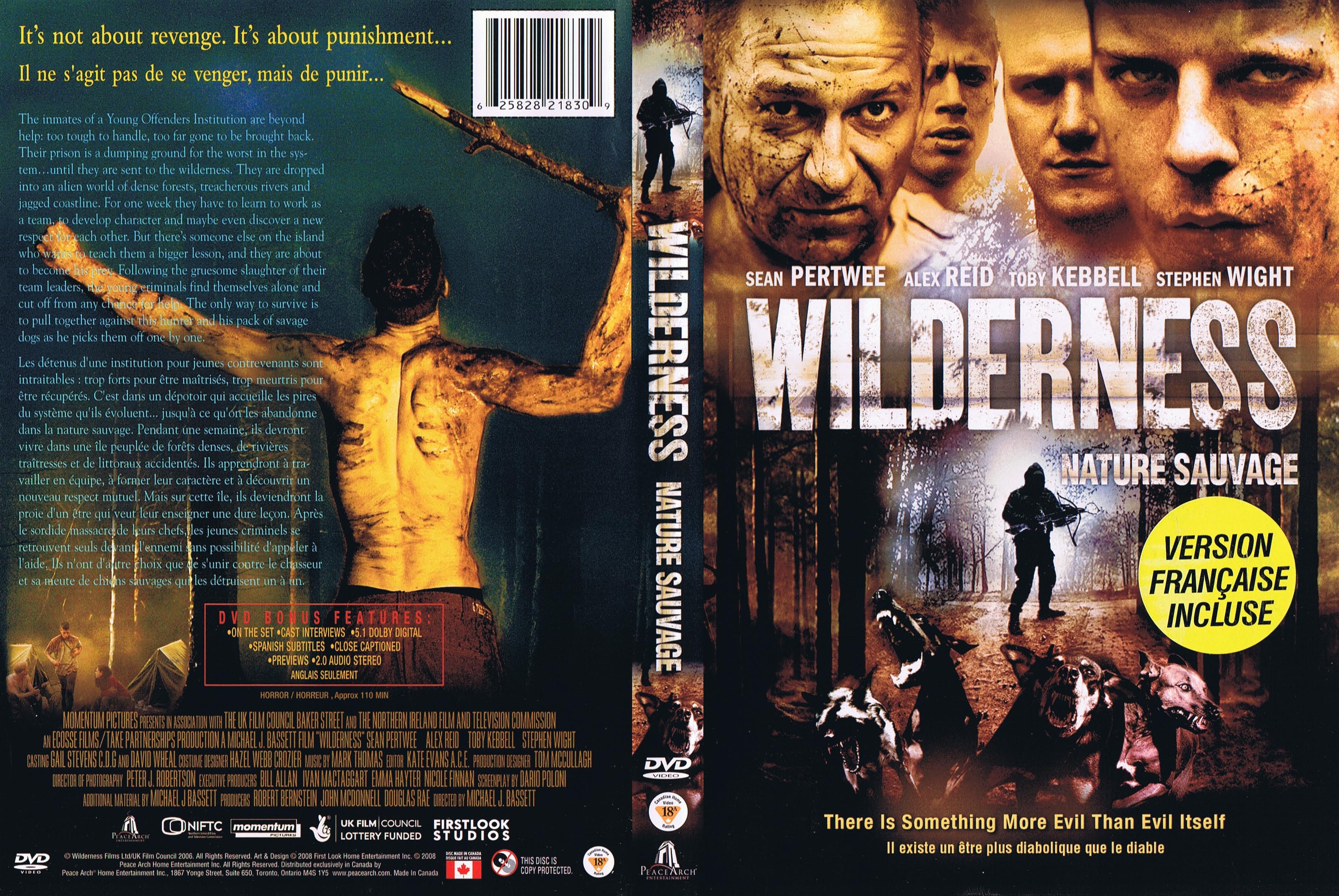 Jaquette DVD Wilderness - Nature sauvage (Canadienne)