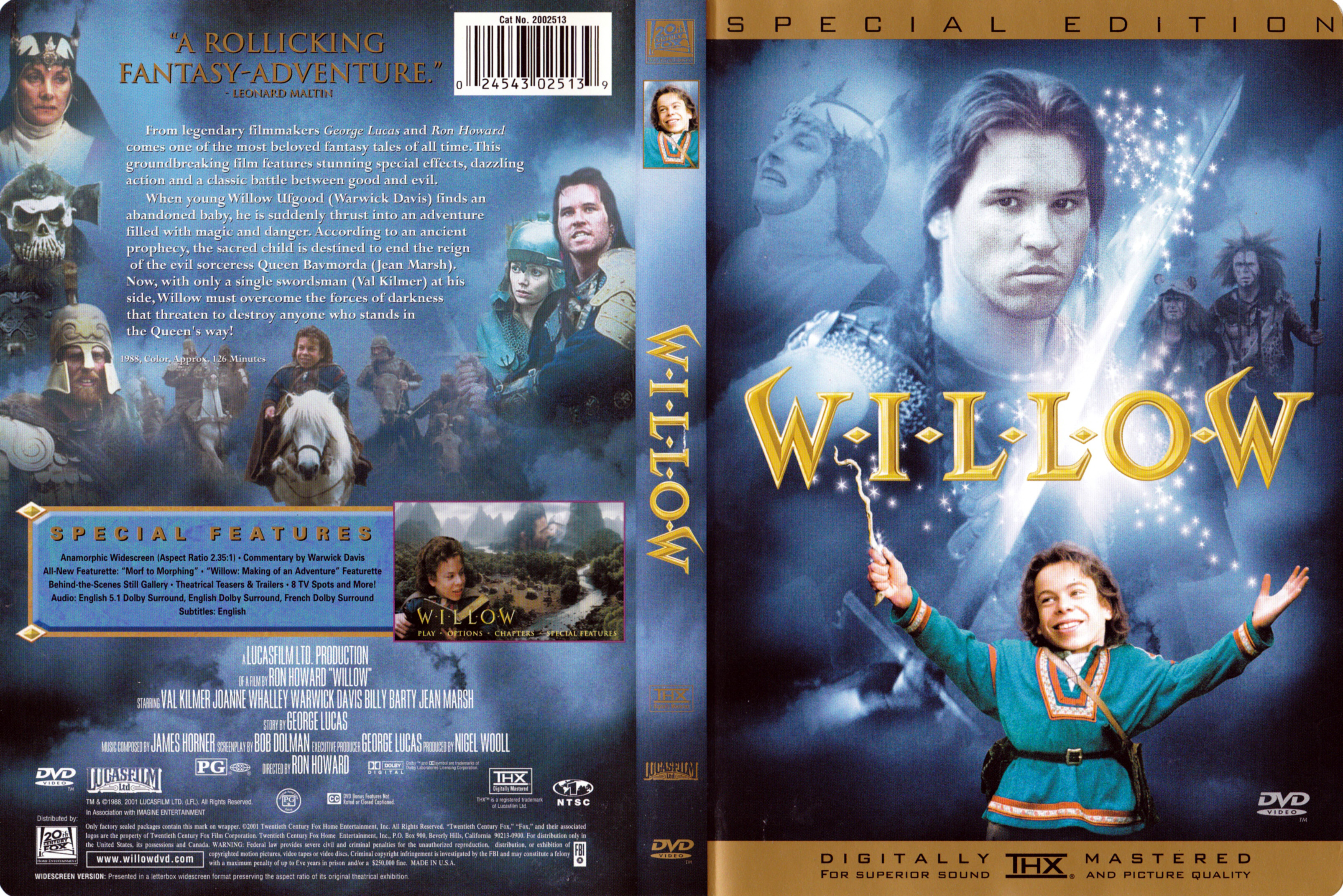 Jaquette DVD Willow (Canadienne)