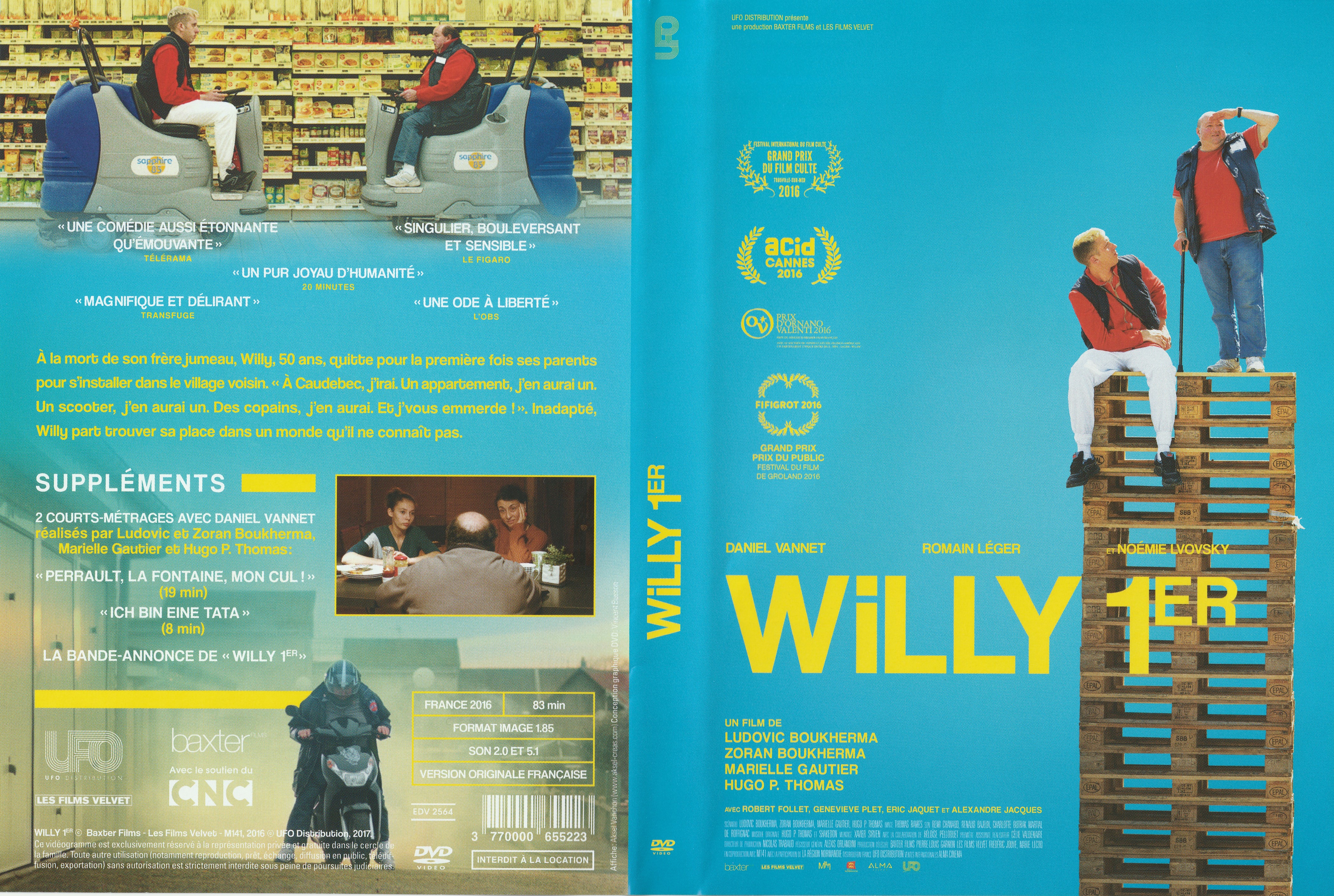 Jaquette DVD Willy 1er