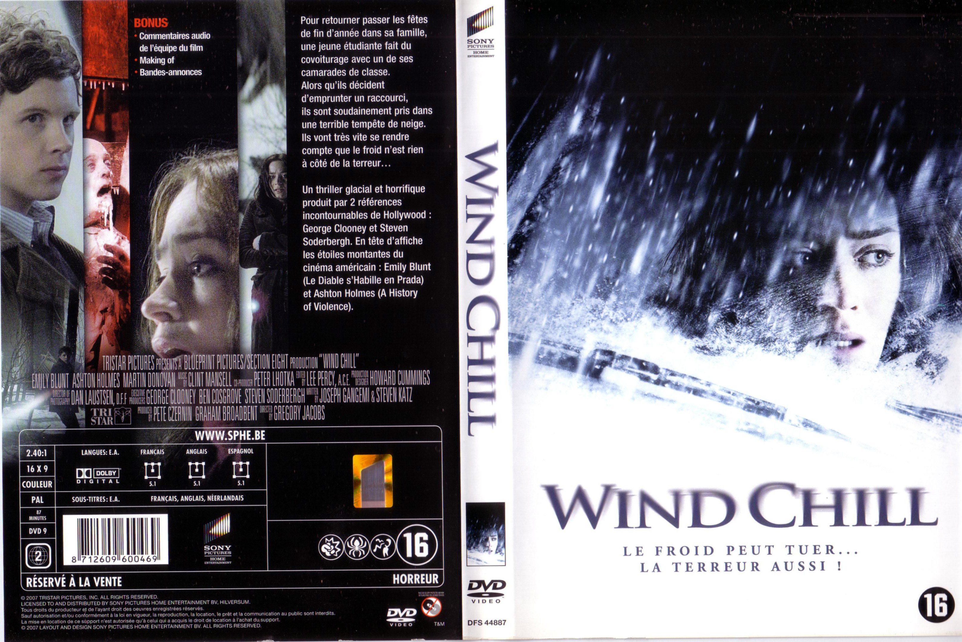 Jaquette DVD Wind Chill