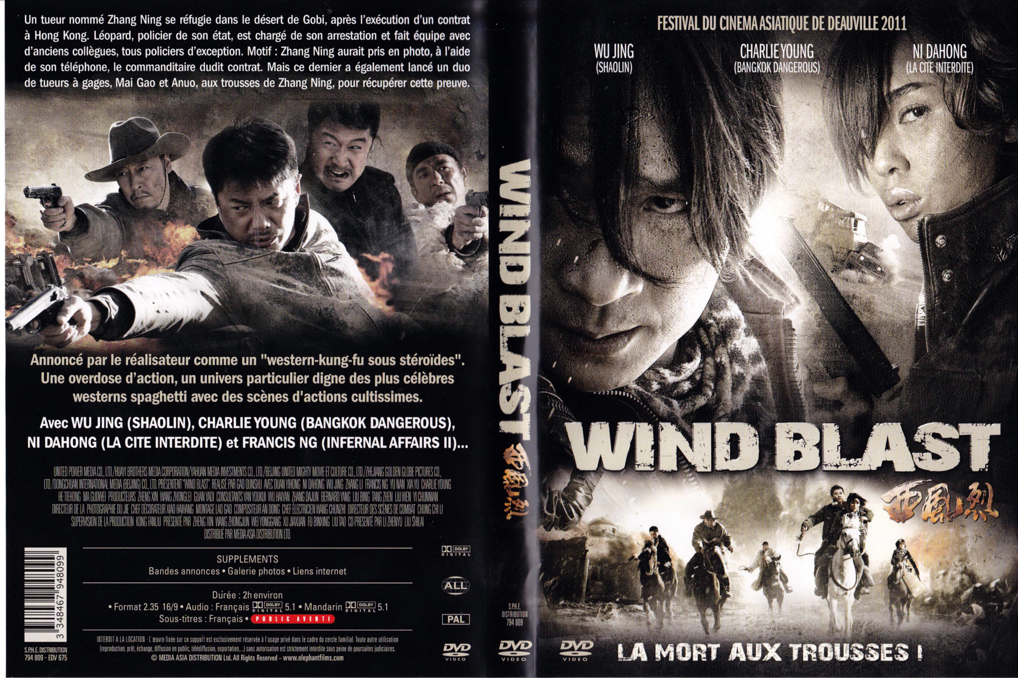 Jaquette DVD Wind blast
