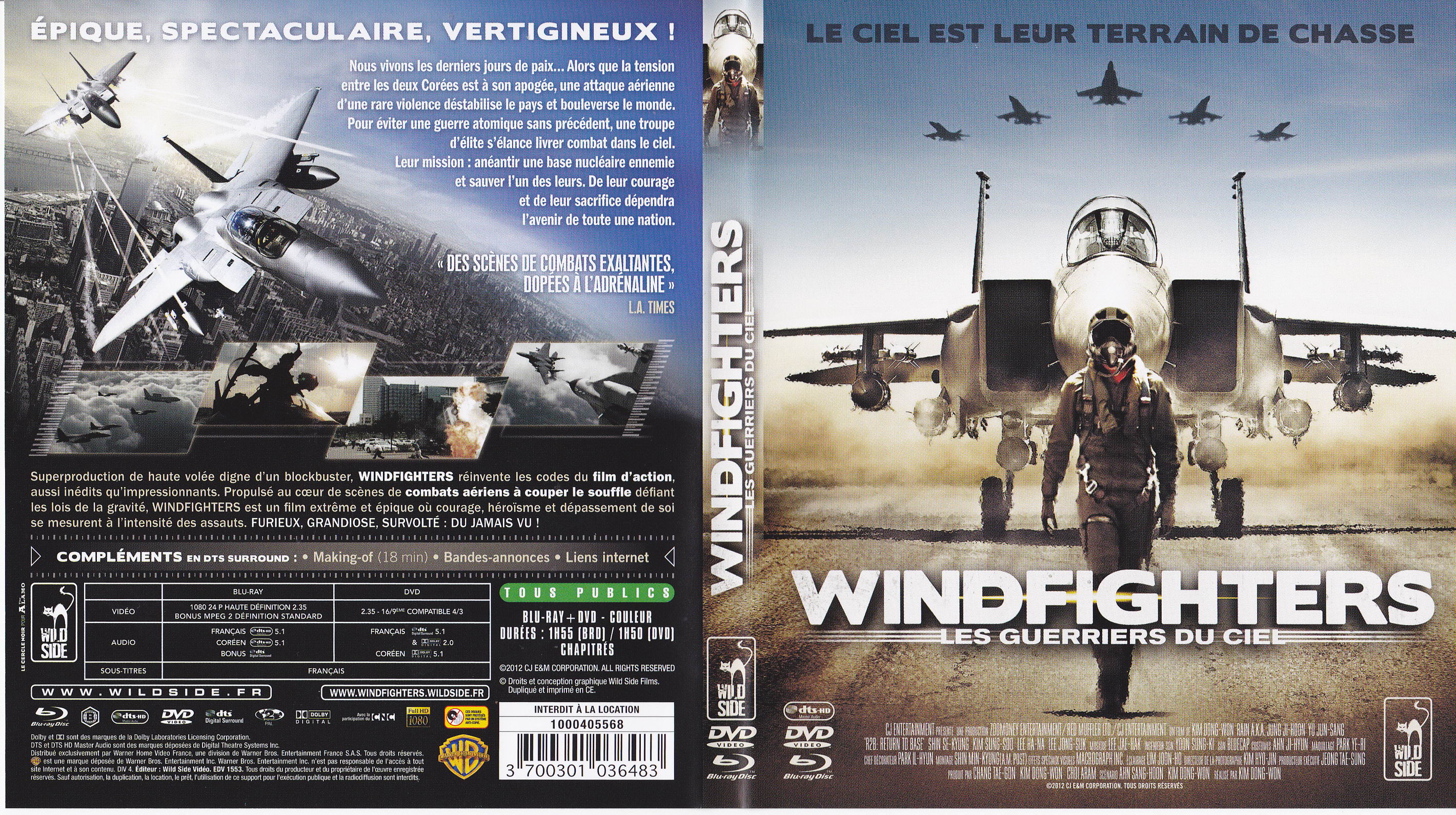 Jaquette DVD Windfighters Les Guerriers du ciel (BLU-RAY)