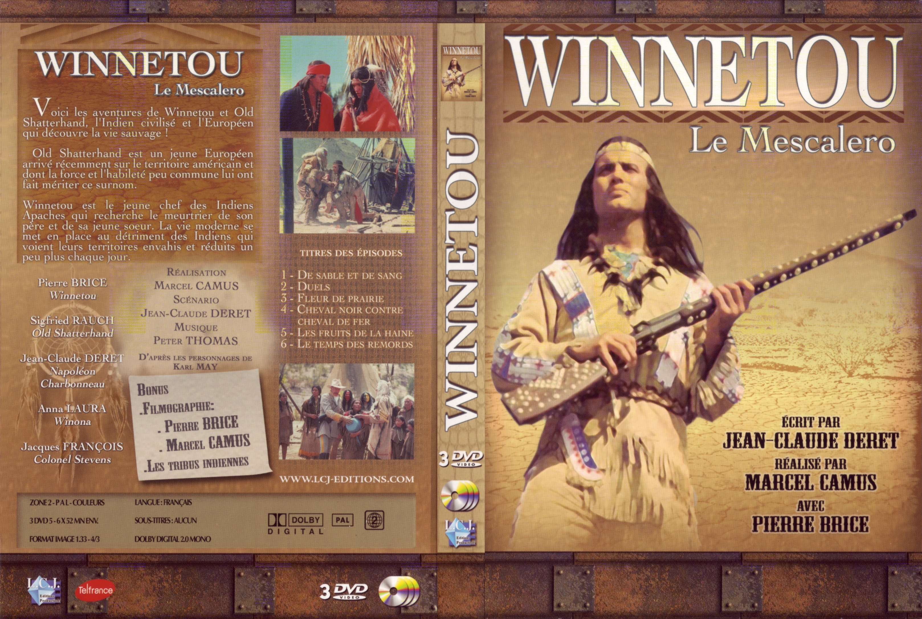 Jaquette DVD Winnetou