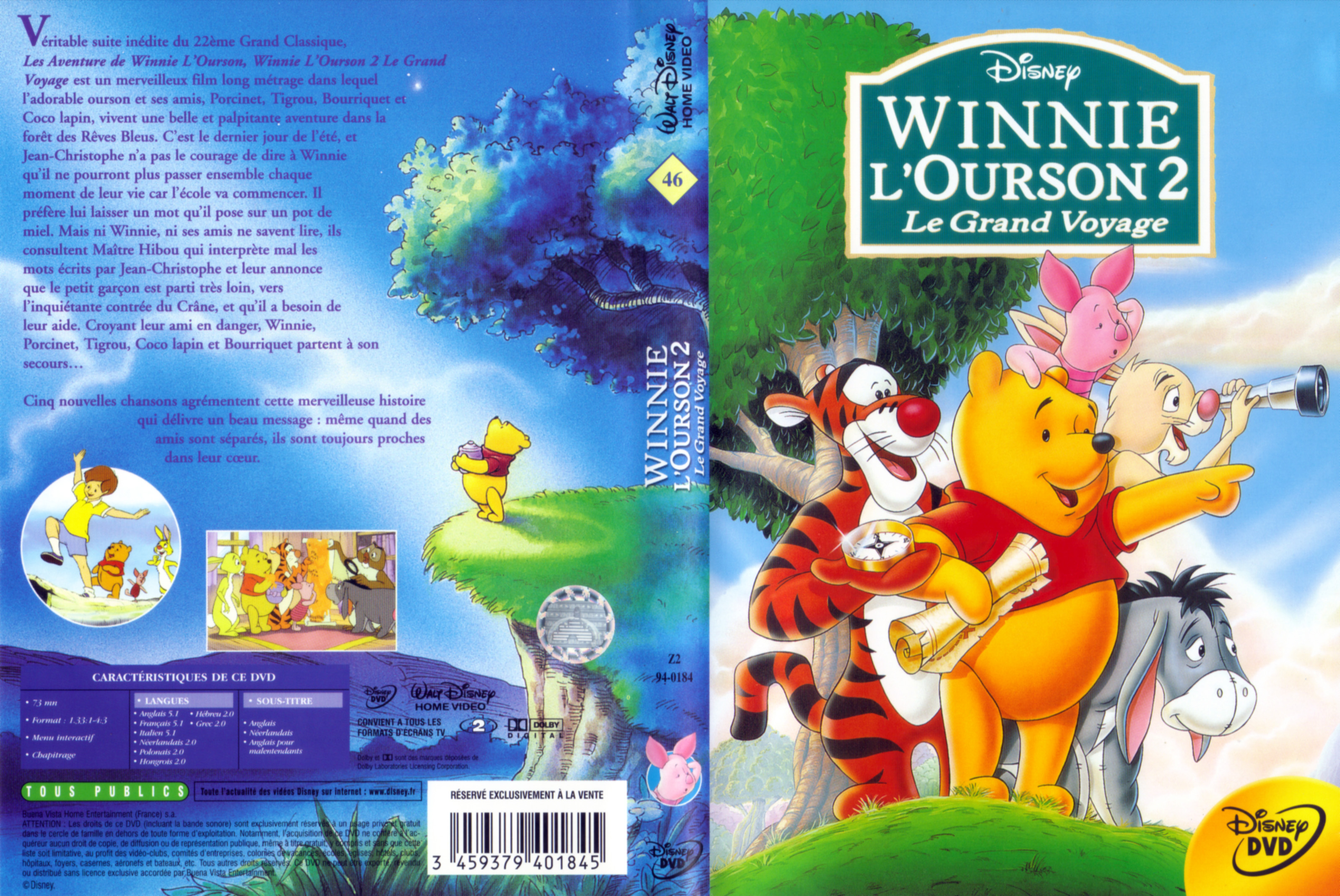 Jaquette DVD Winnie l