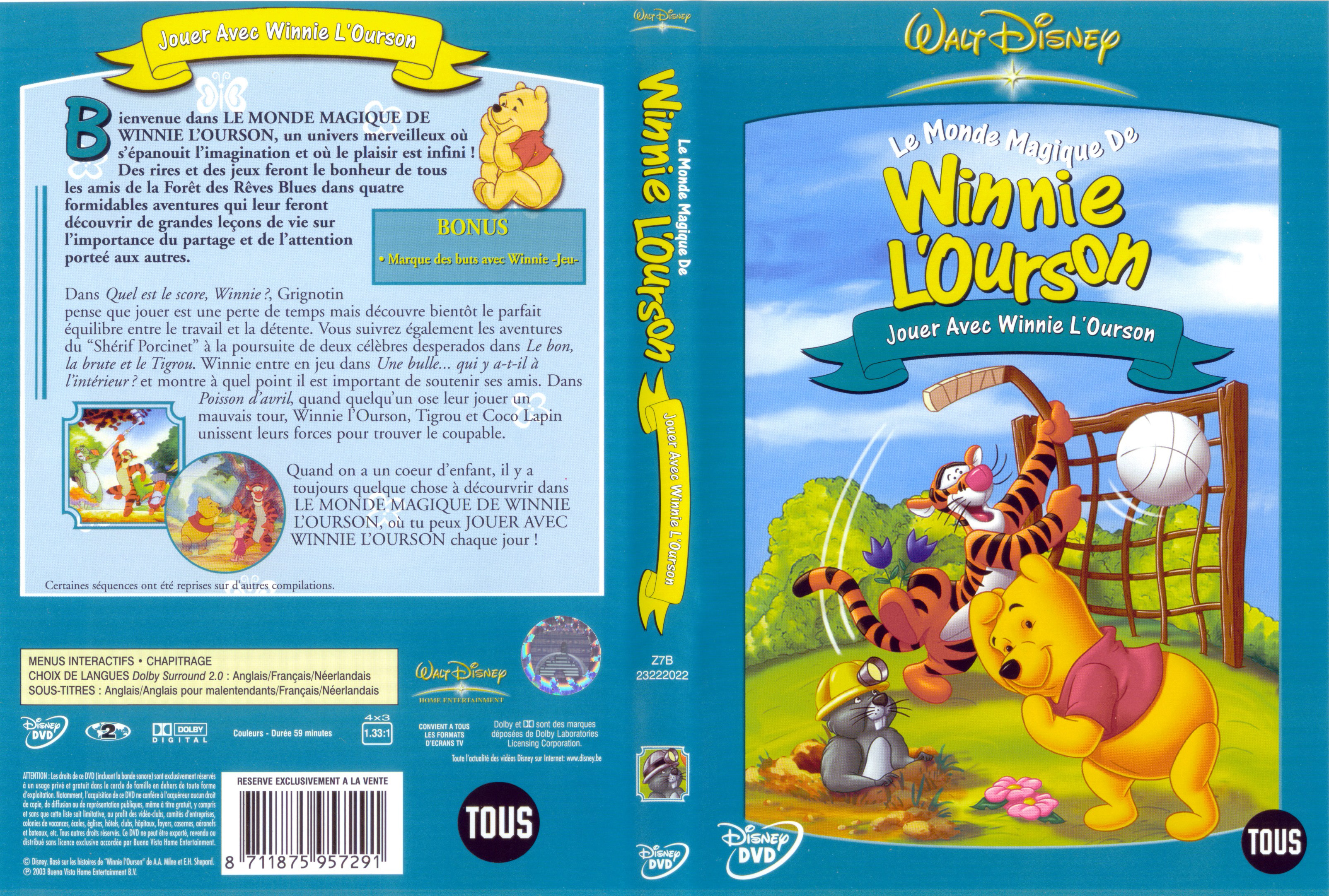 Jaquette DVD Winnie l