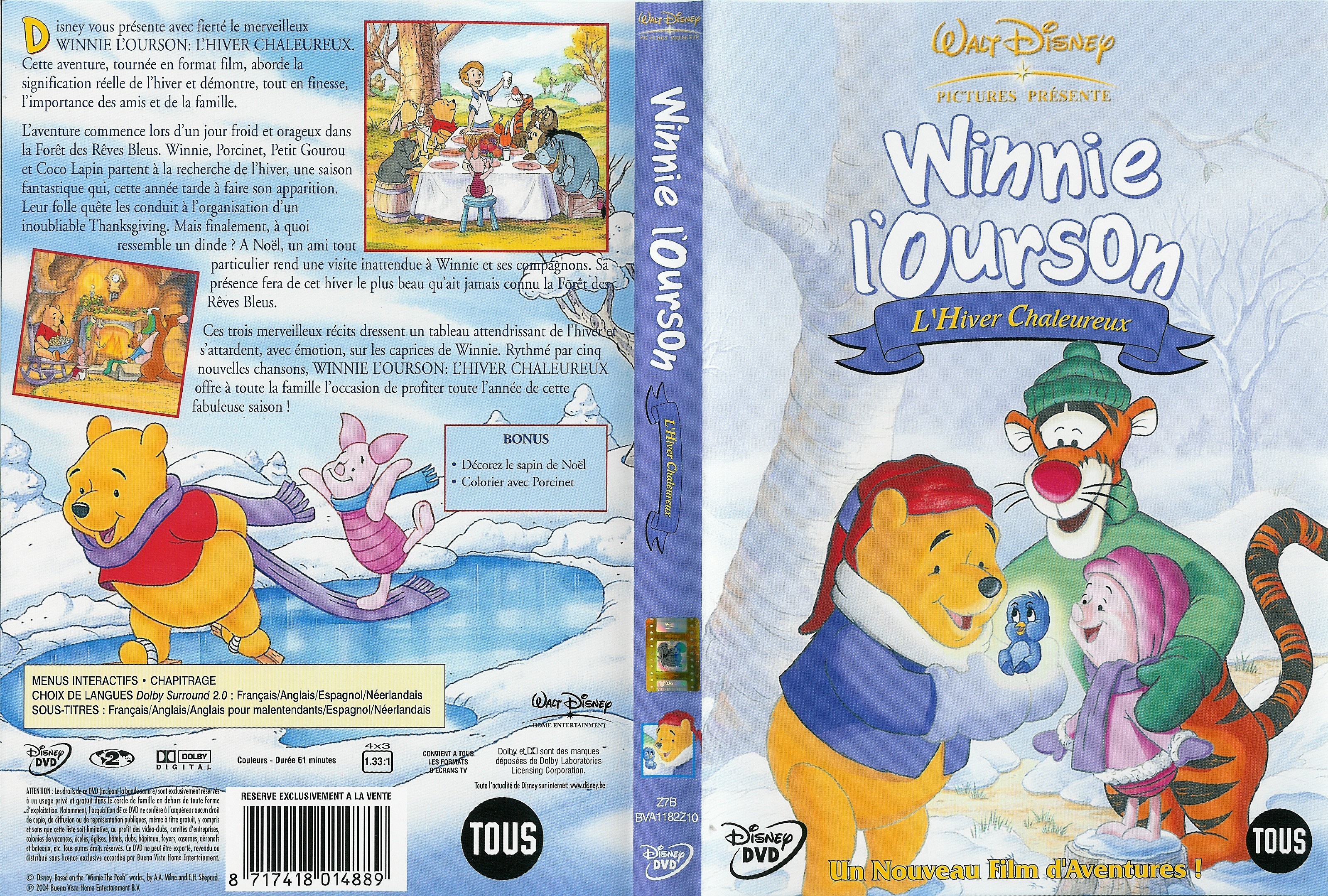 Jaquette DVD Winnie l