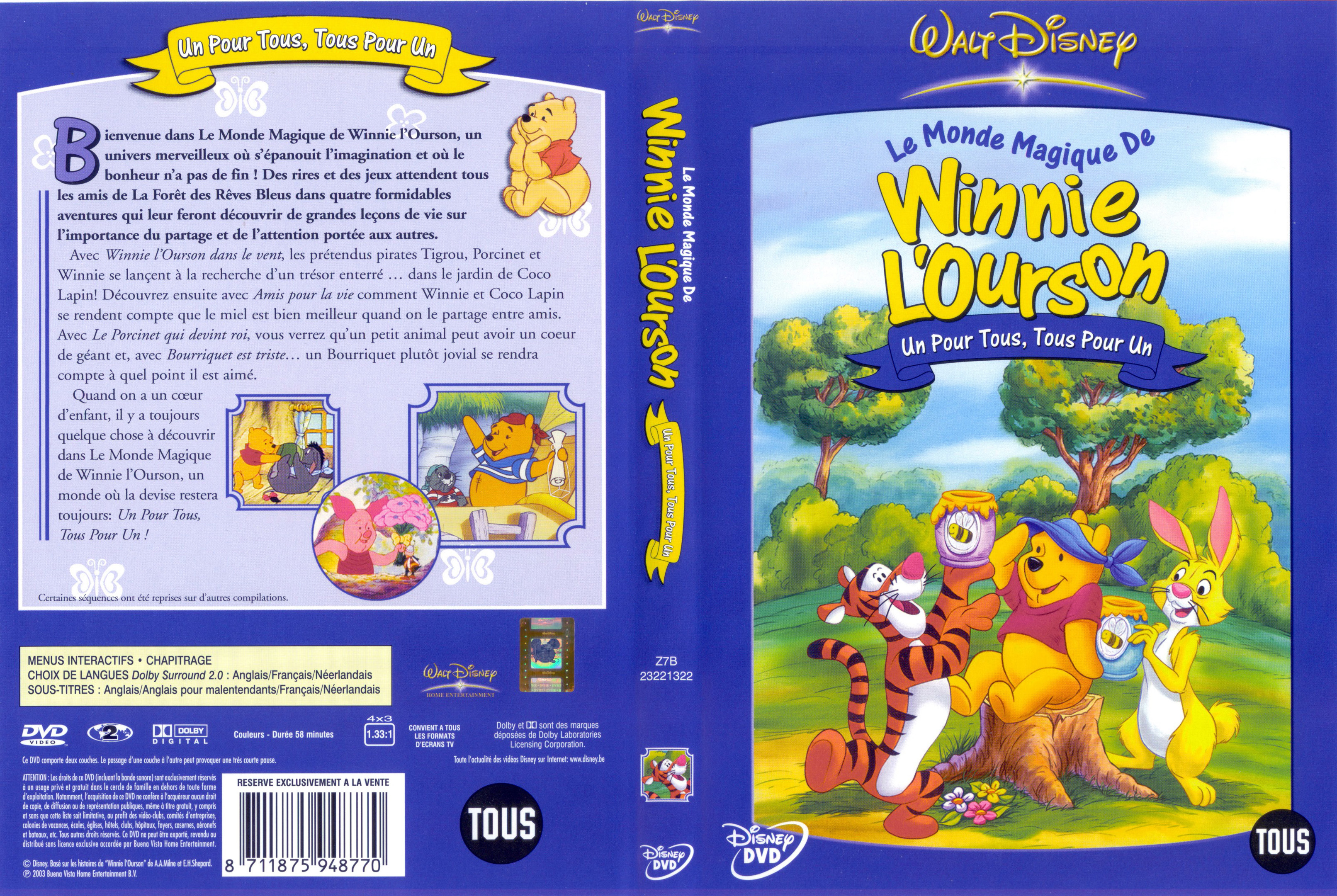 Jaquette DVD Winnie l