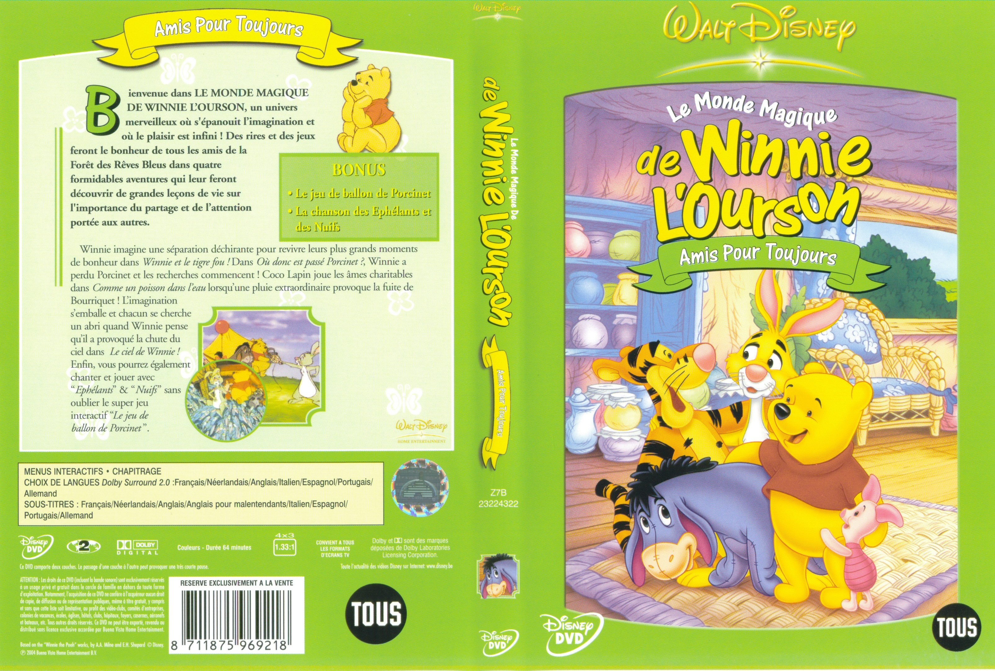 Jaquette DVD Winnie l