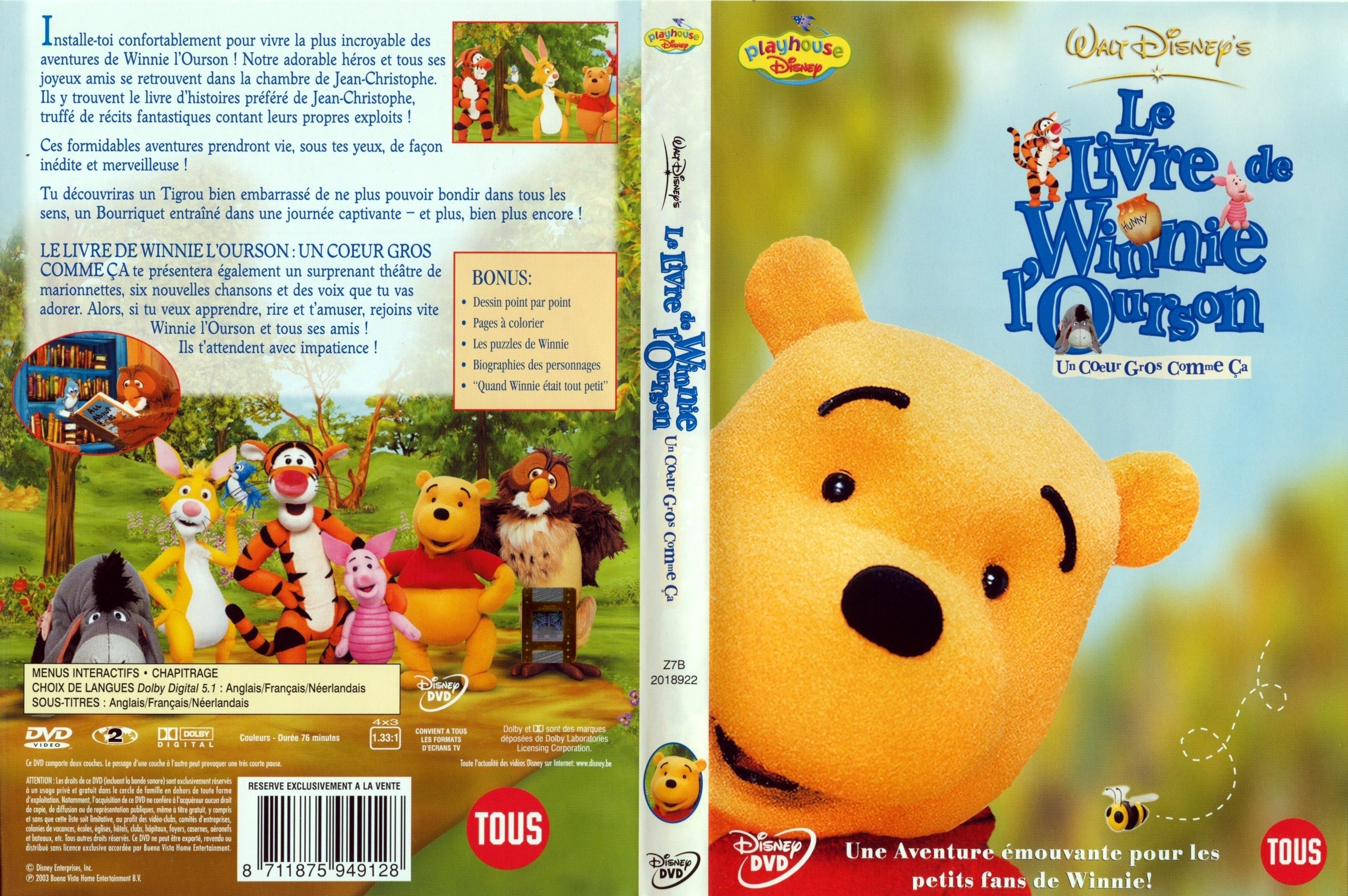 Jaquette DVD Winnie l