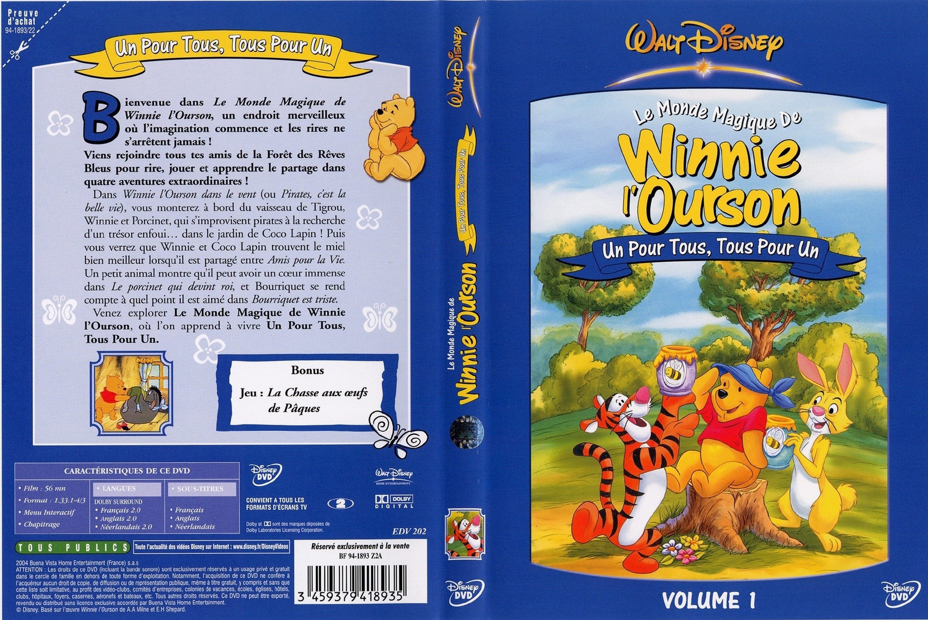 Jaquette DVD Winnie l