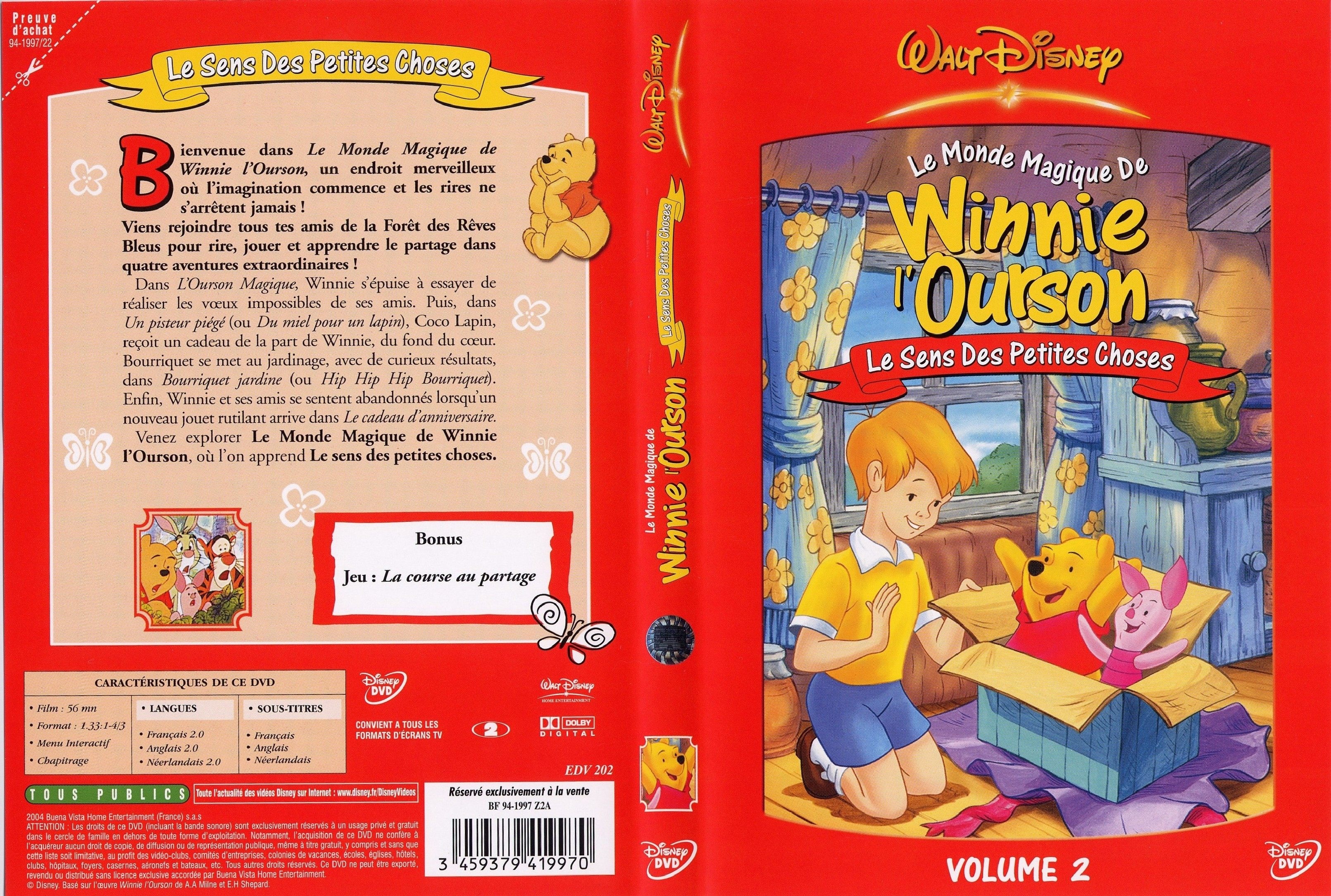 Jaquette DVD Winnie l