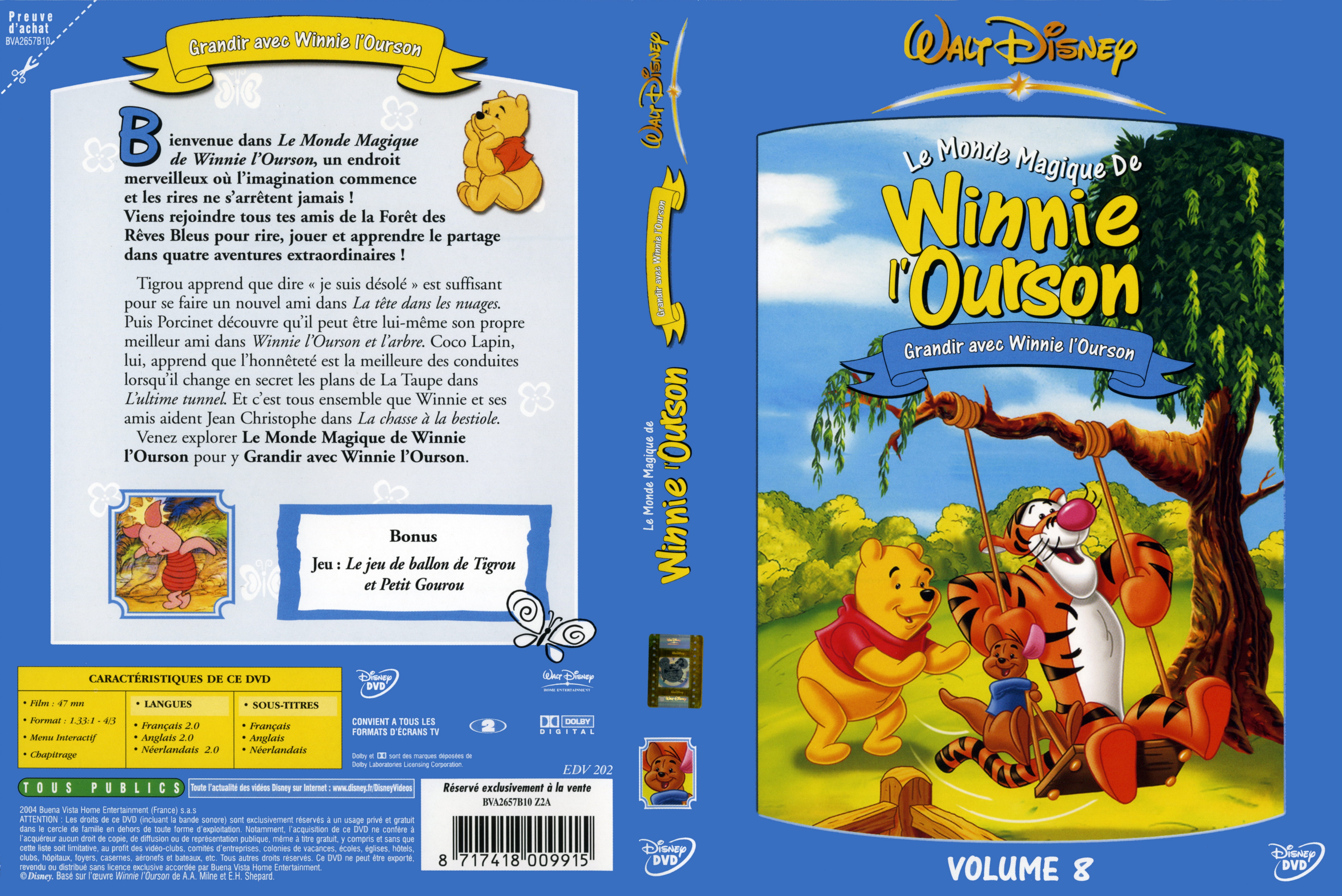 Jaquette DVD Winnie l