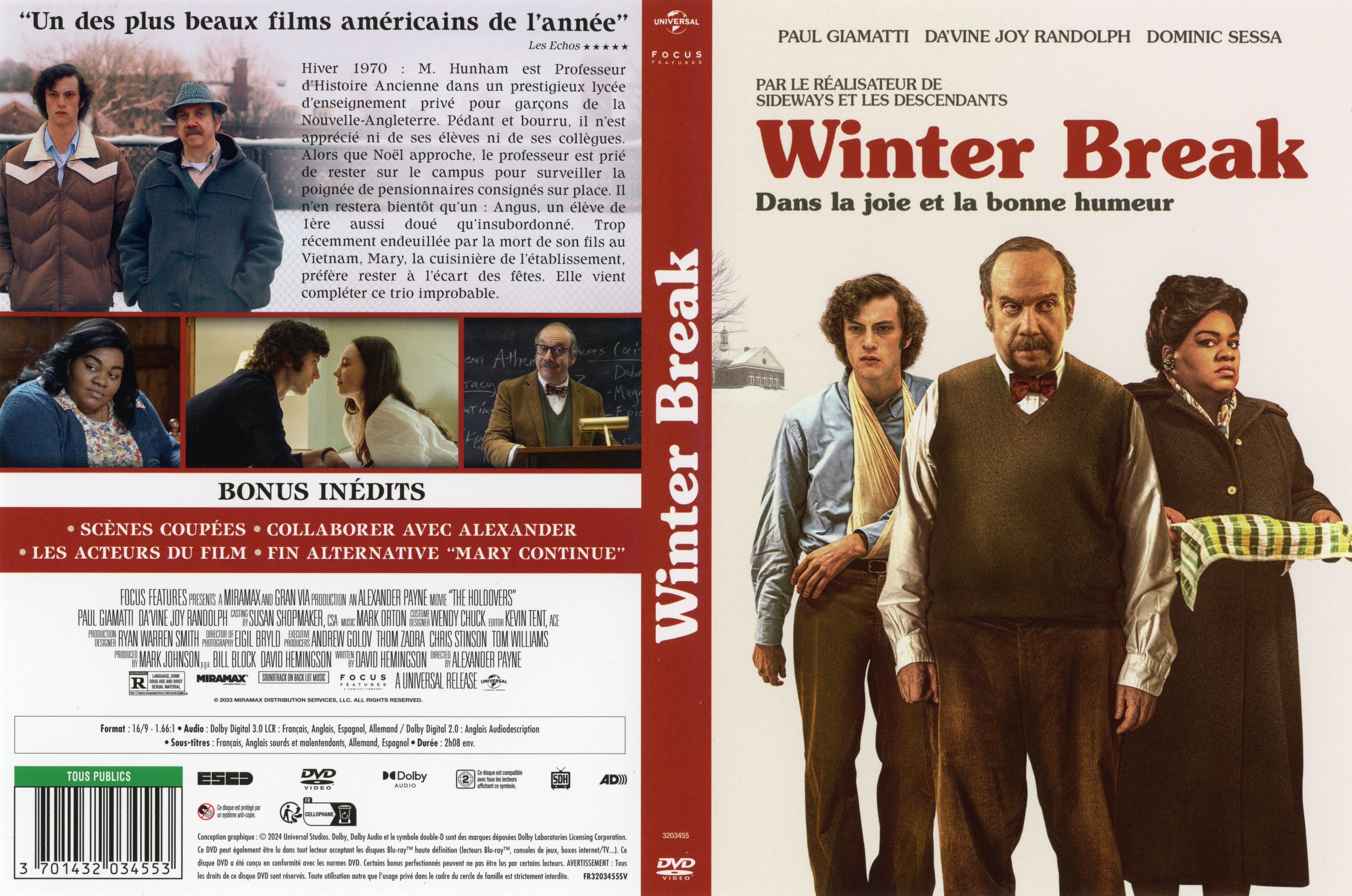 Jaquette DVD Winter Break