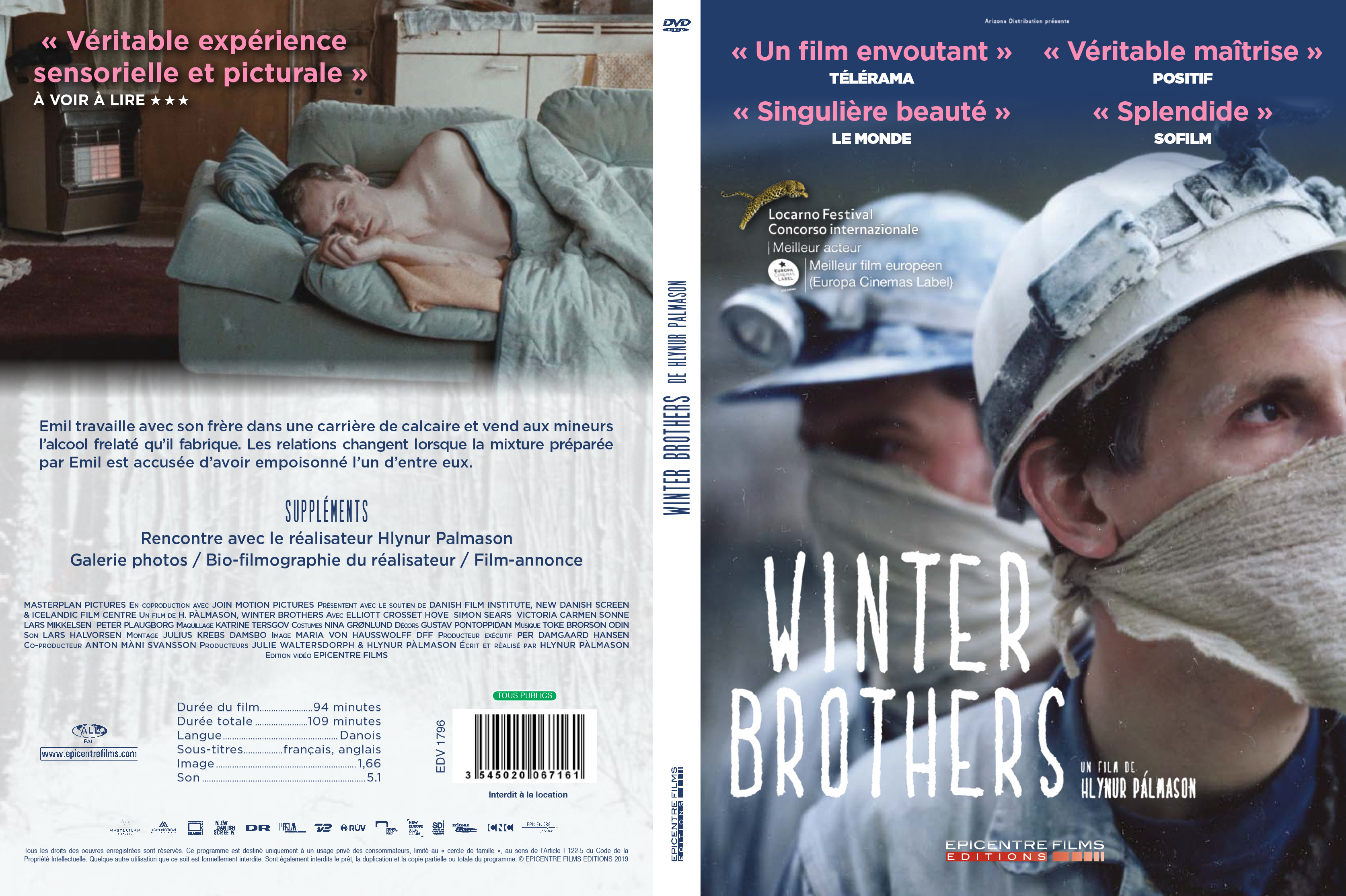 Jaquette DVD Winter Brothers