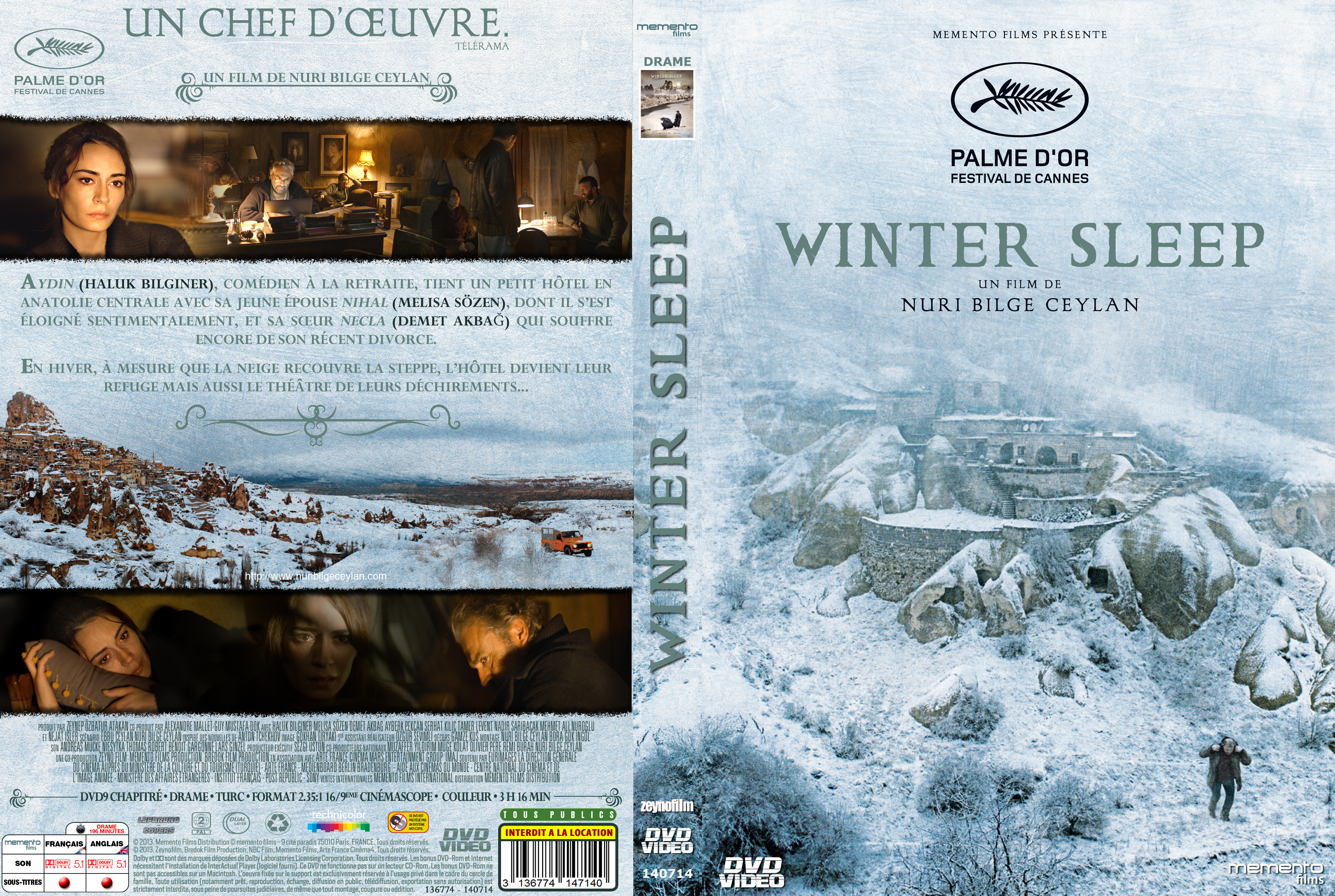 Jaquette DVD Winter Sleep custom