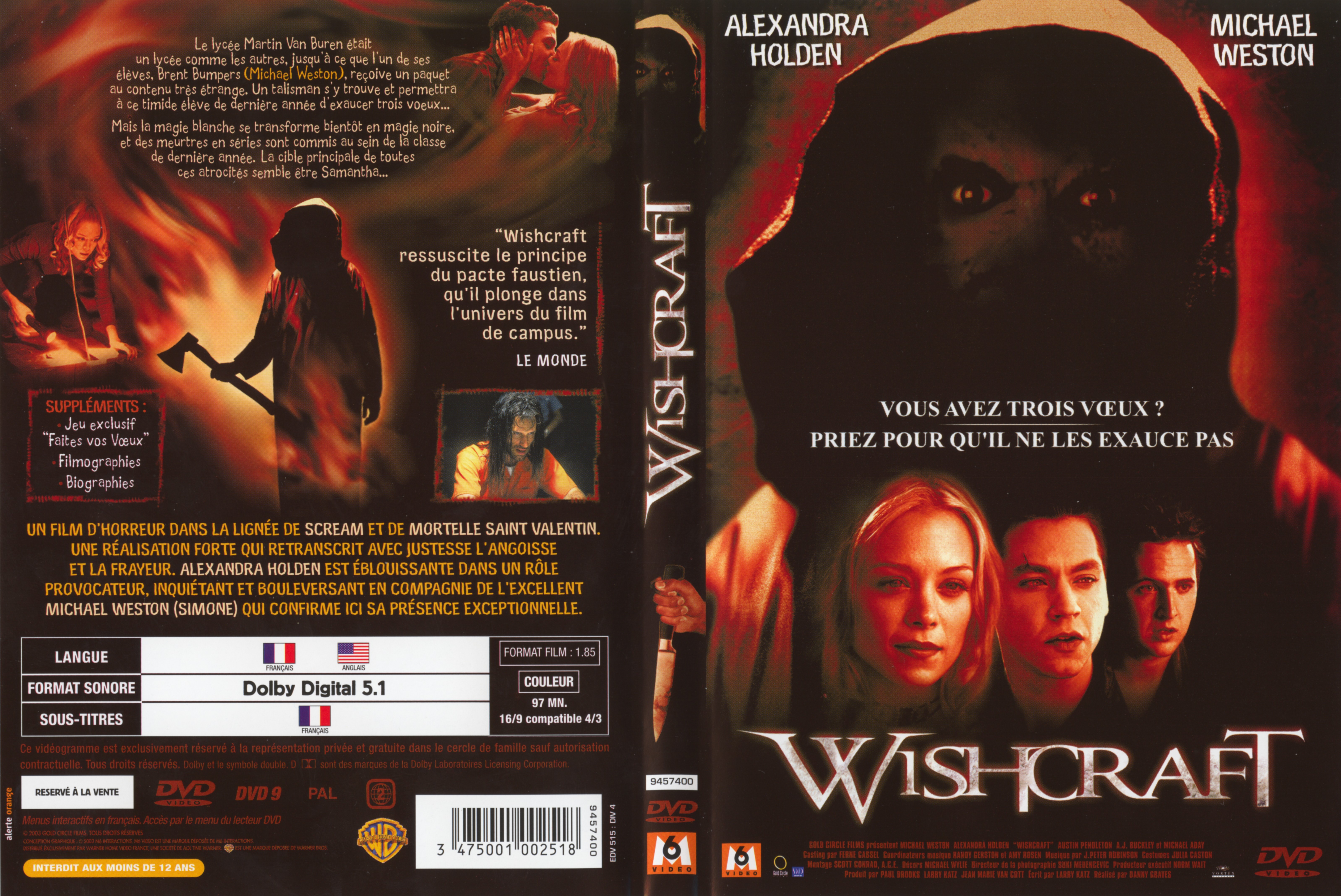 Jaquette DVD Wishcraft