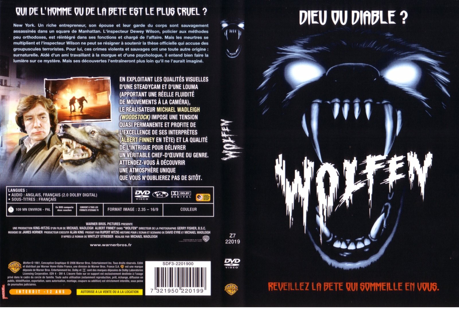 Jaquette DVD Wolfen
