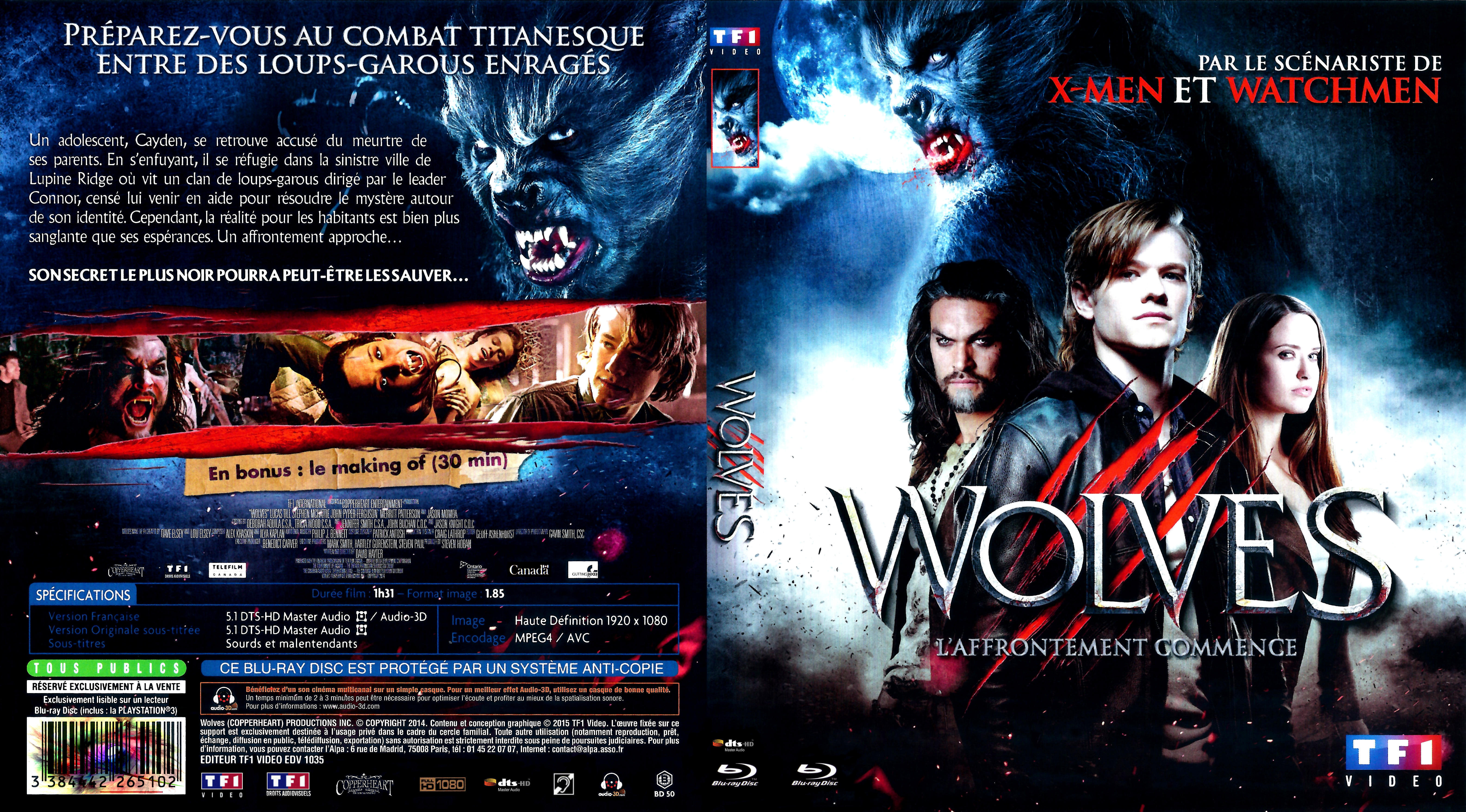 Jaquette DVD Wolves (BLU-RAY)