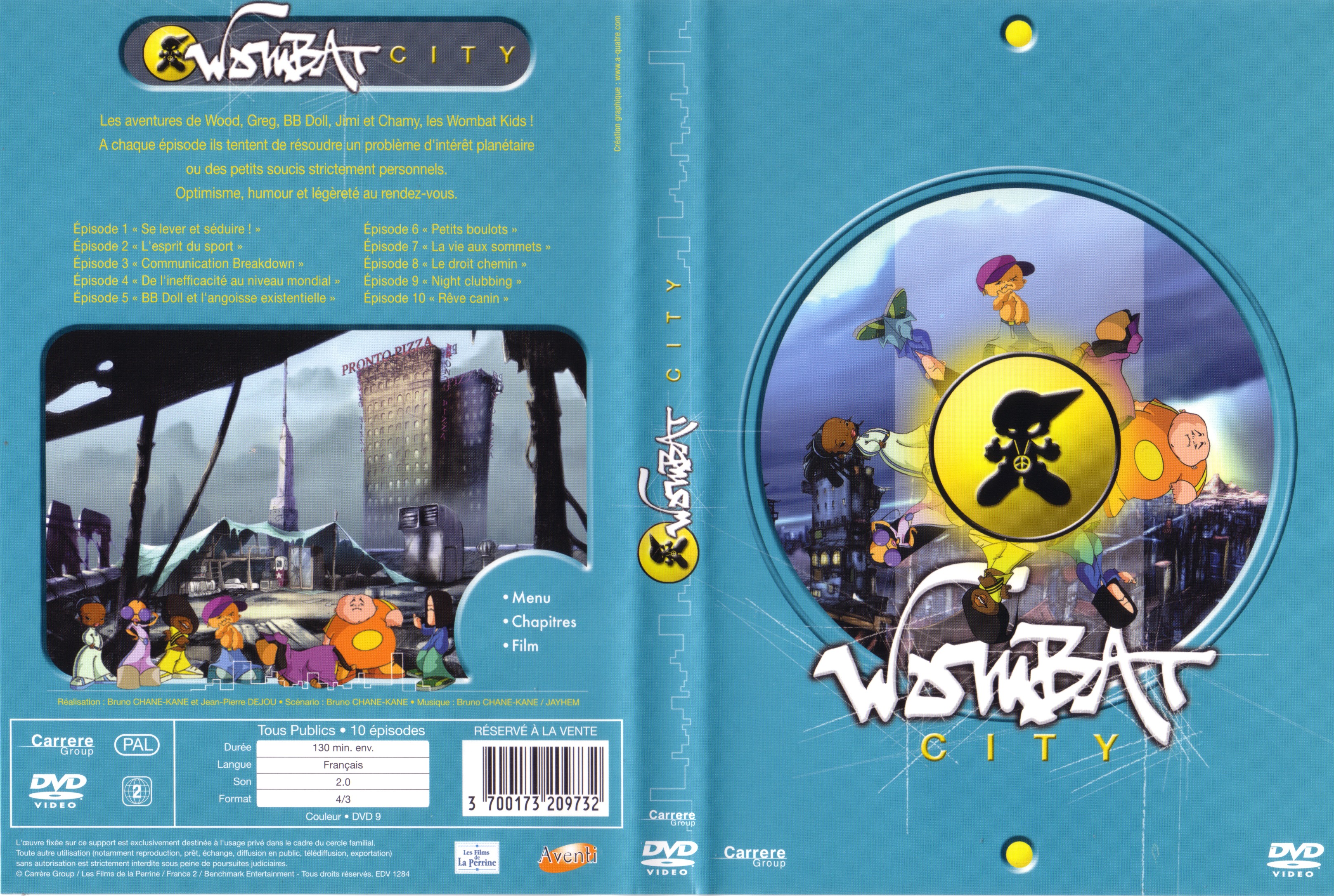 Jaquette DVD Wombat city