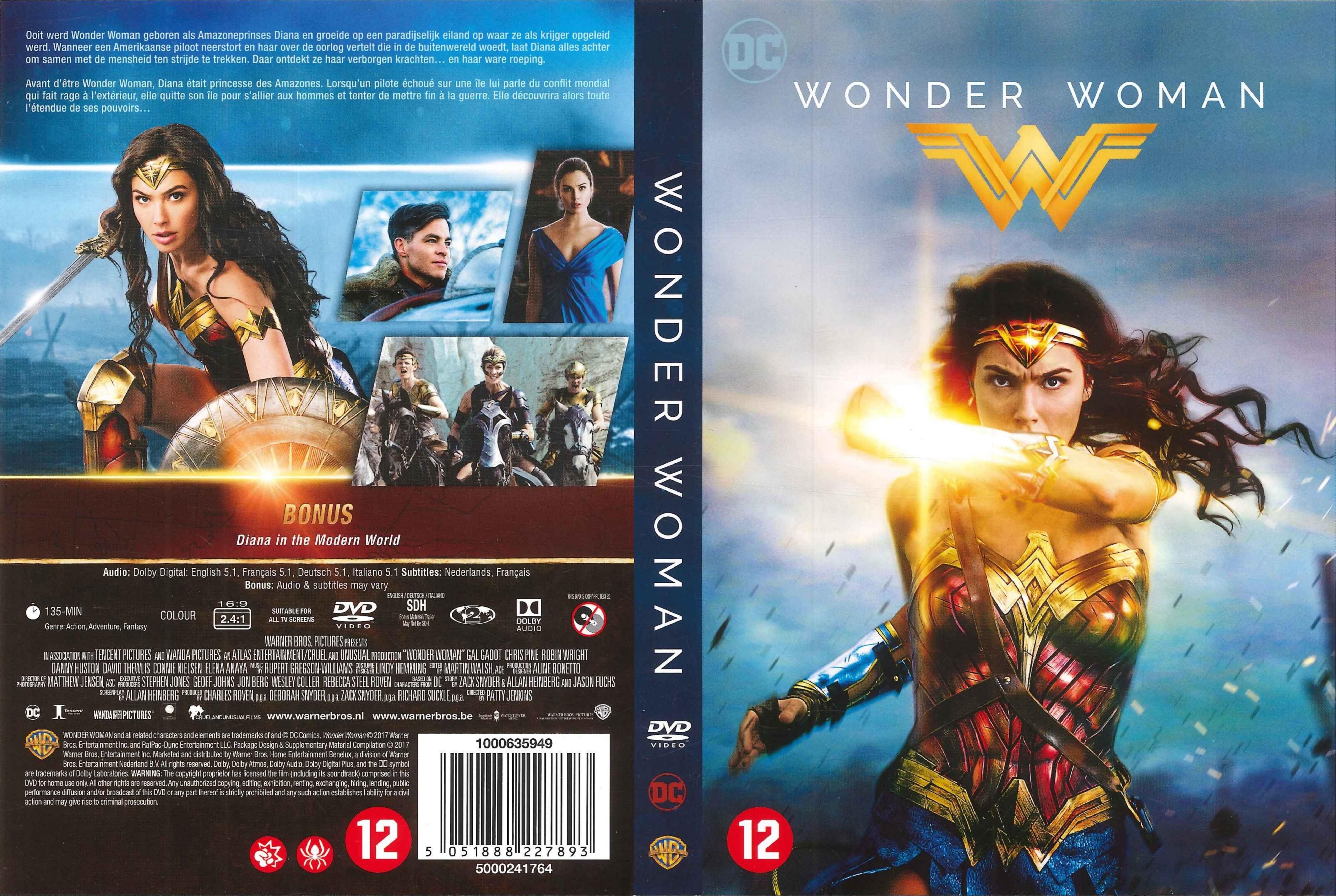 Jaquette DVD Wonder Woman v3