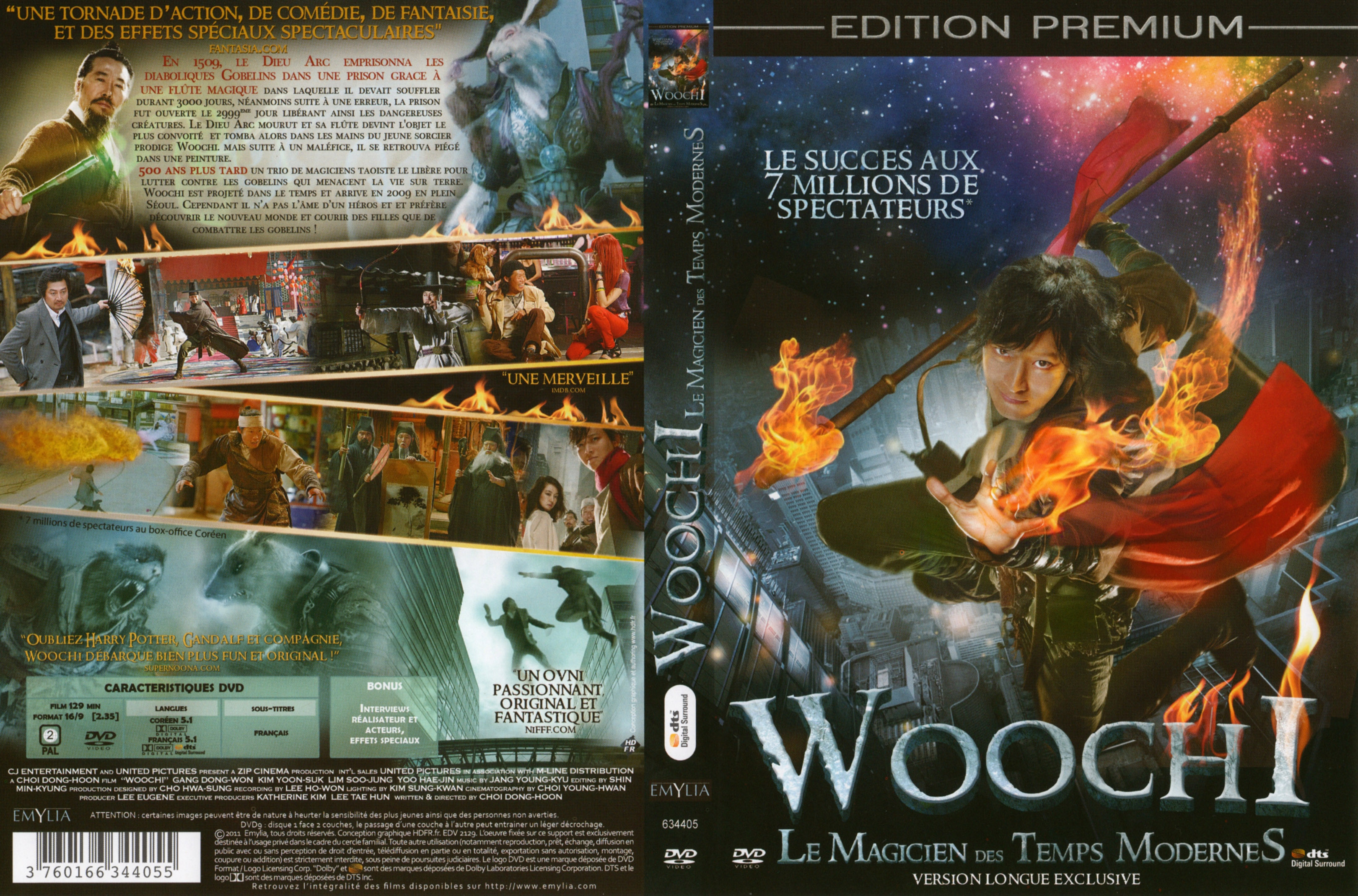 Jaquette DVD Woochi Le magicien des temps modernes