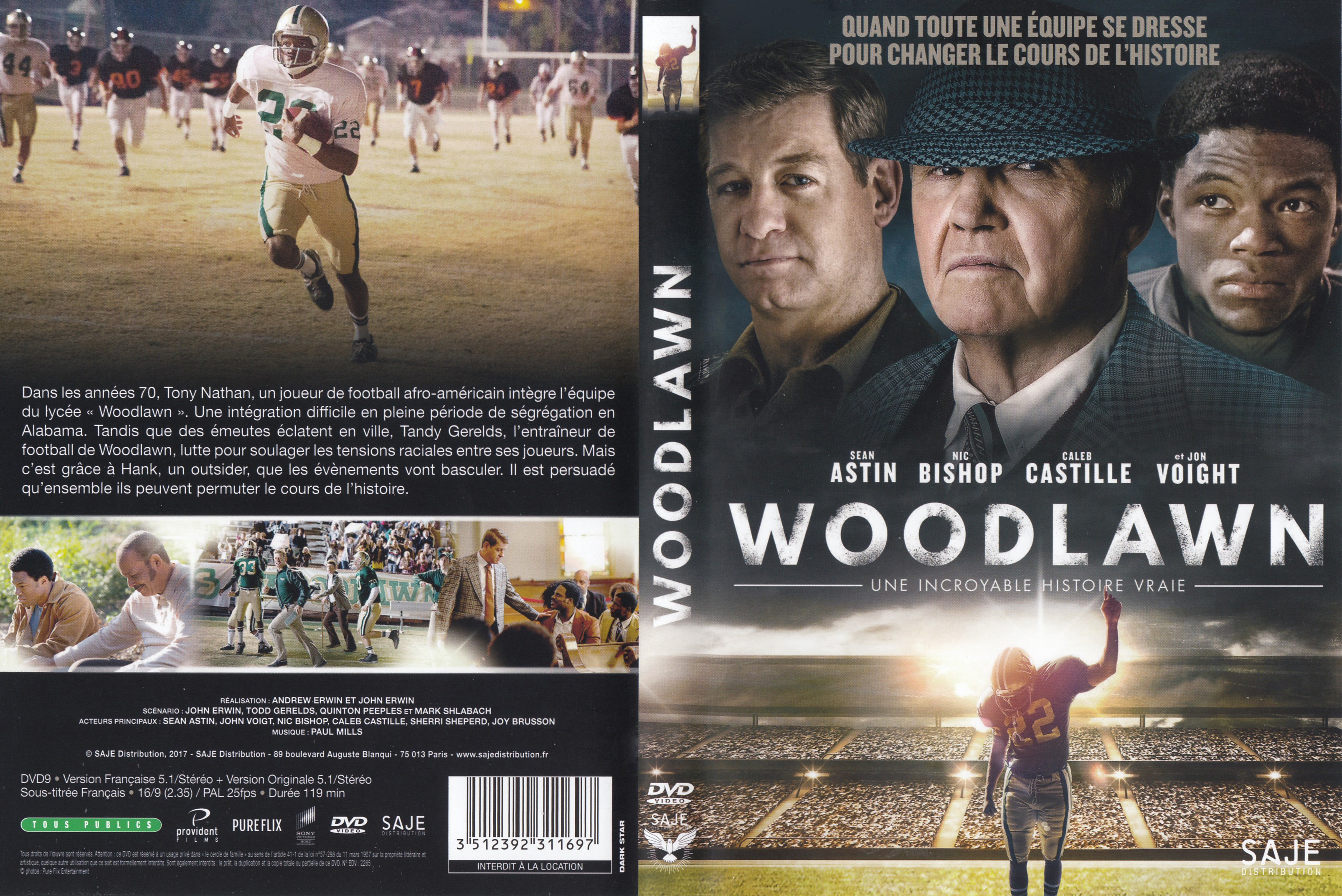 Jaquette DVD Woodlawn