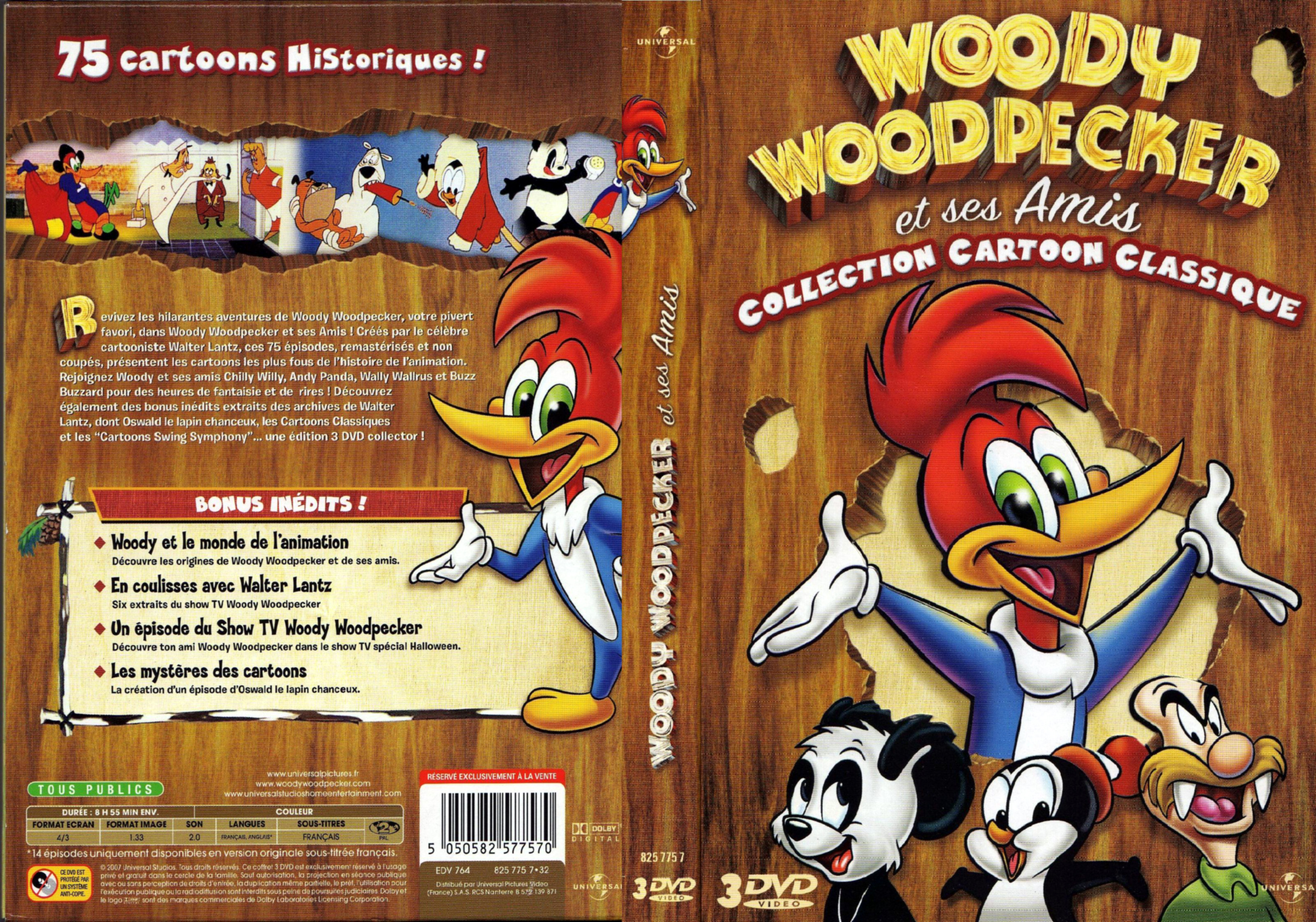 Jaquette DVD Woody Woodpecker et ses amis