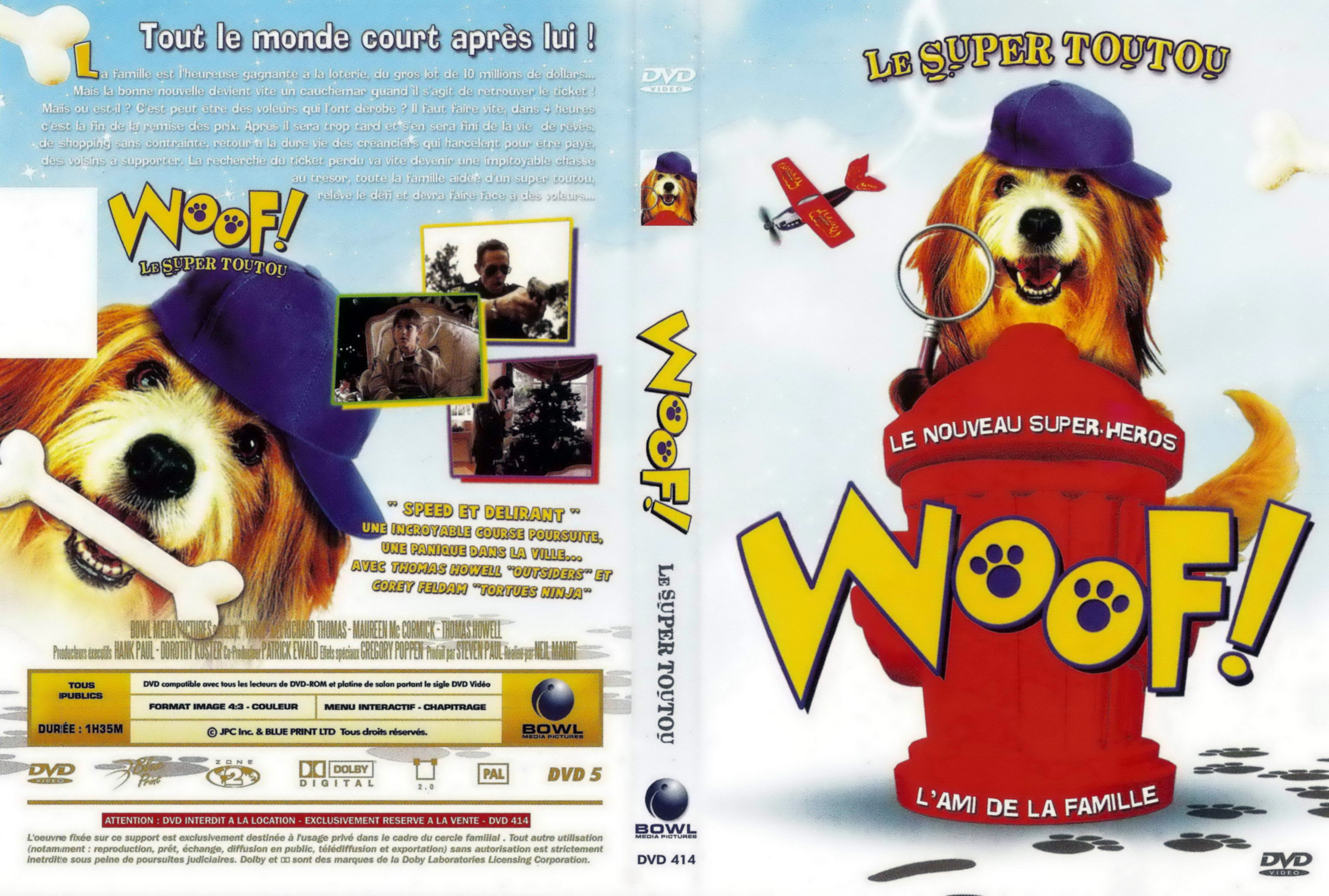Jaquette DVD Woof