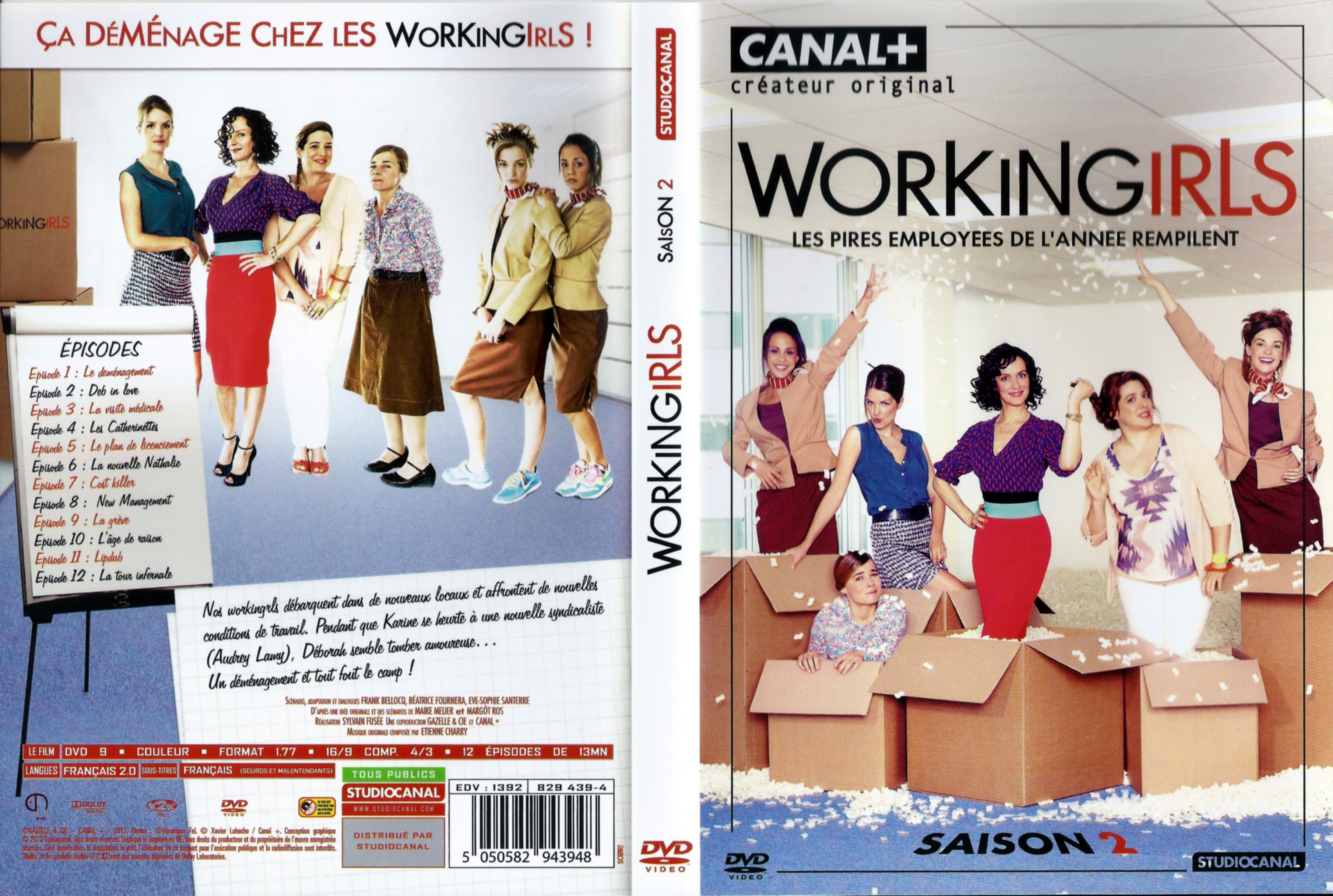 Jaquette DVD Workingirls Saison 2