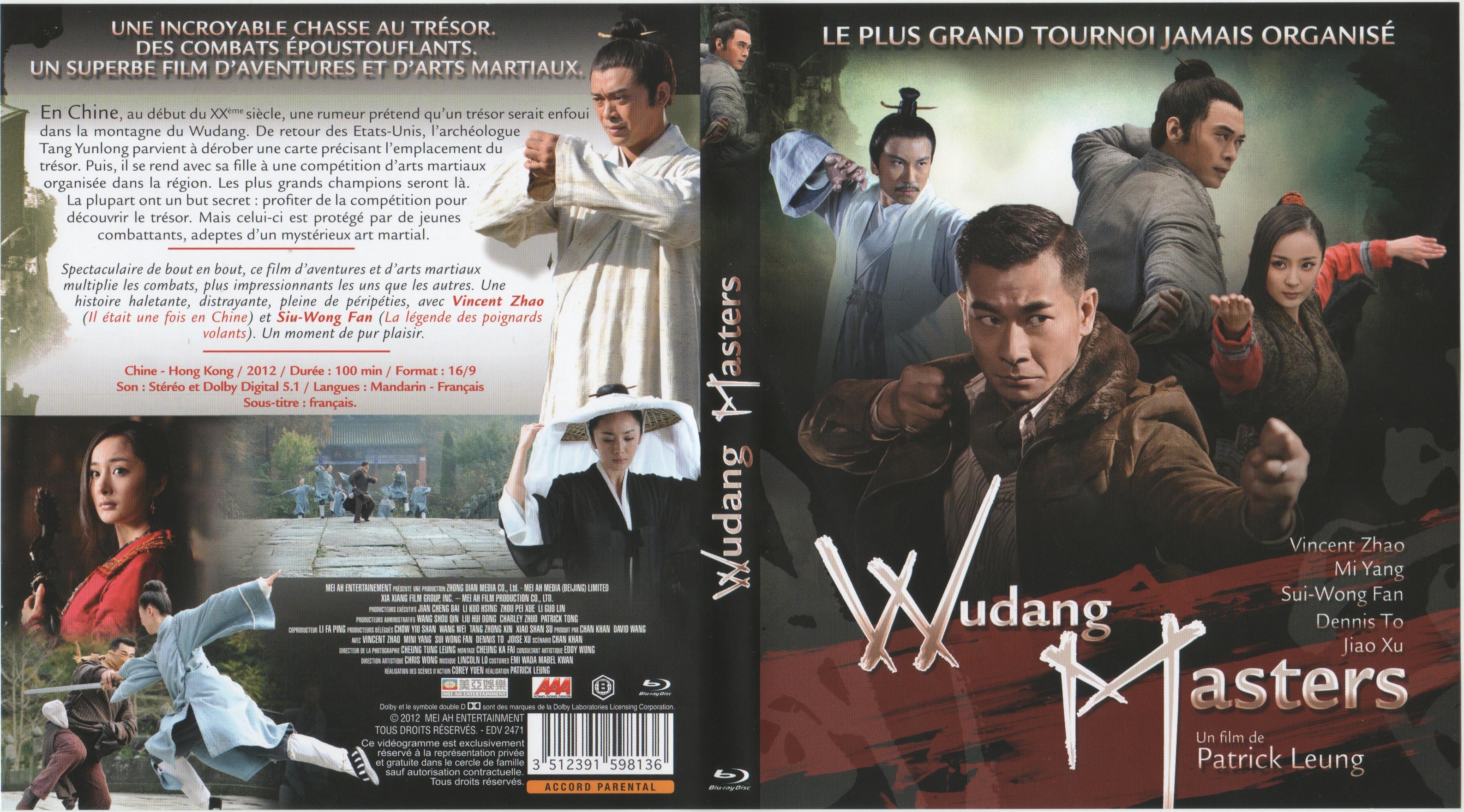 Jaquette DVD Wudang Masters (BLU-RAY)