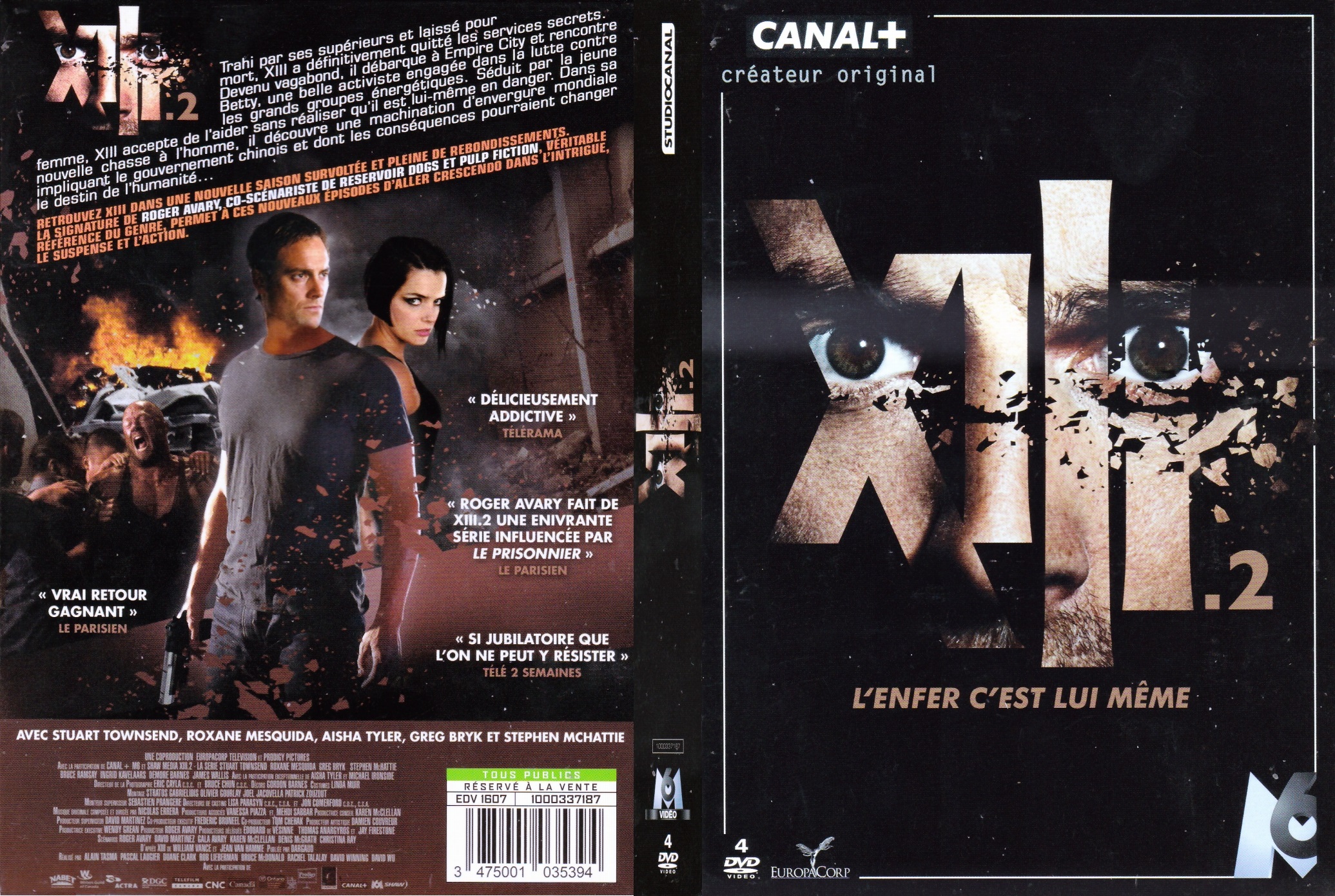 Jaquette DVD XIII La srie Saison 2
