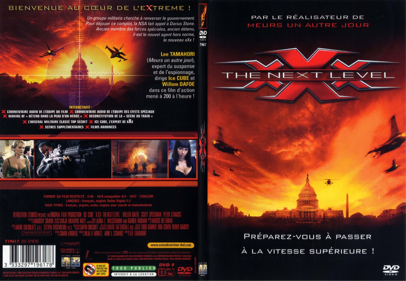 Jaquette DVD XXX 2 - SLIM
