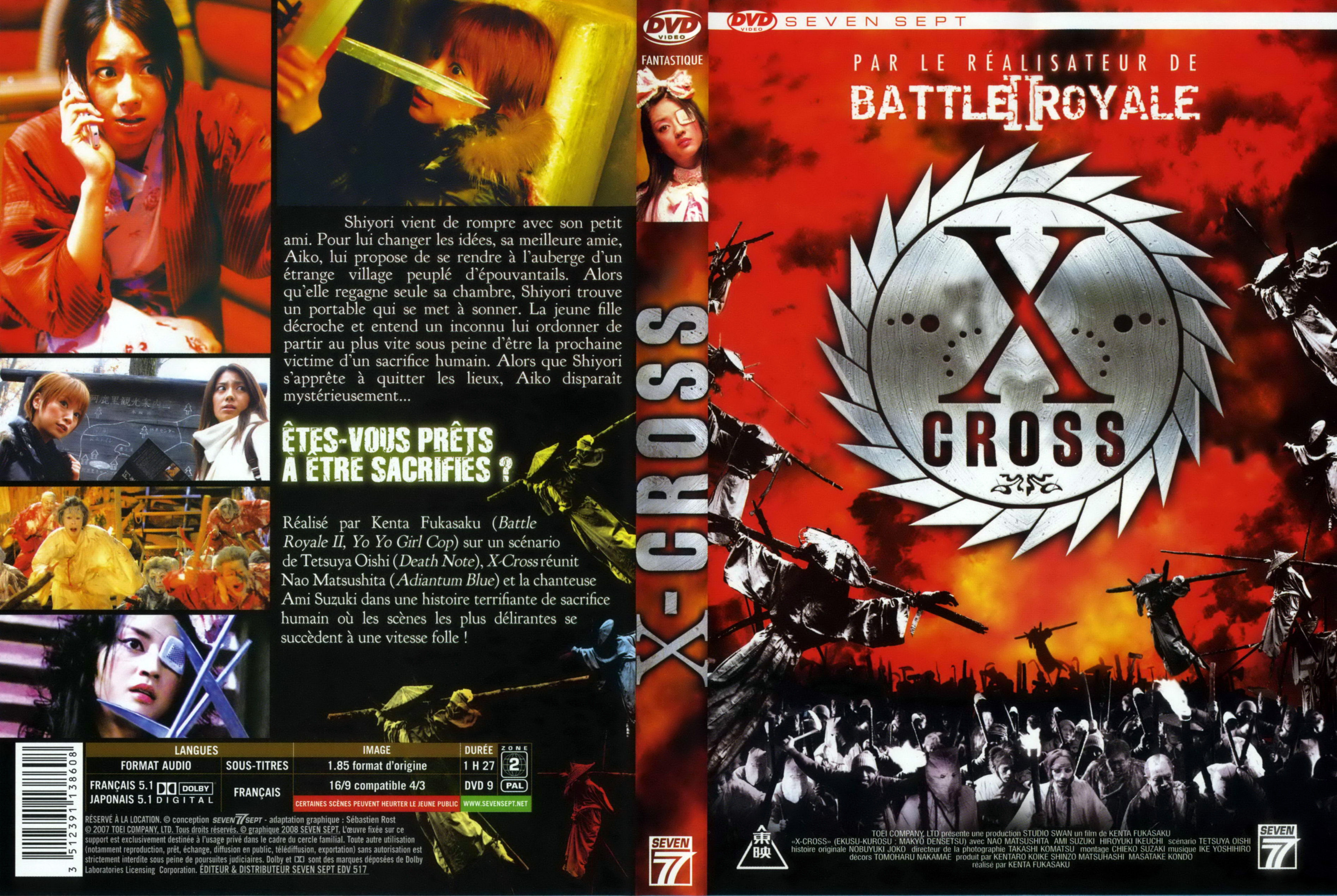 Jaquette DVD X-cross