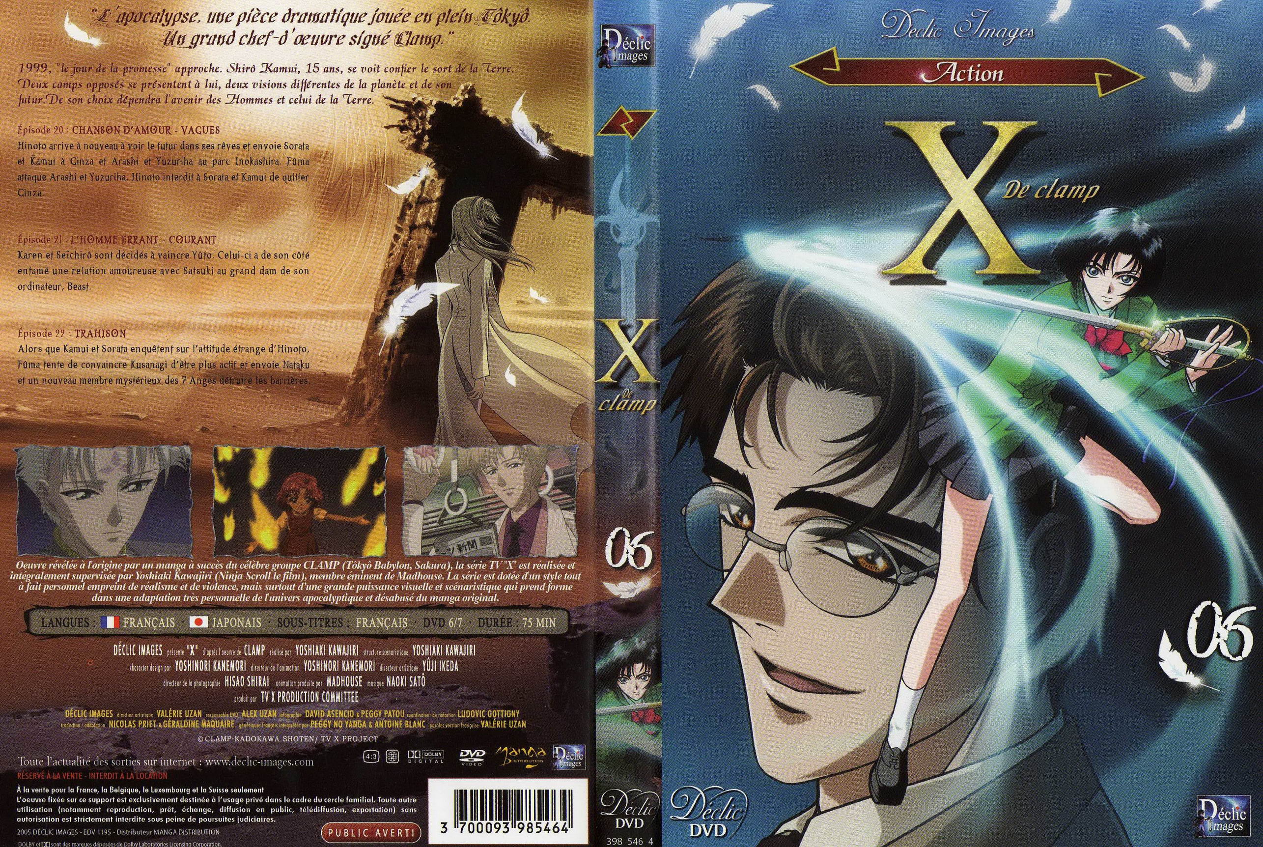 Jaquette DVD X de clamp vol 6