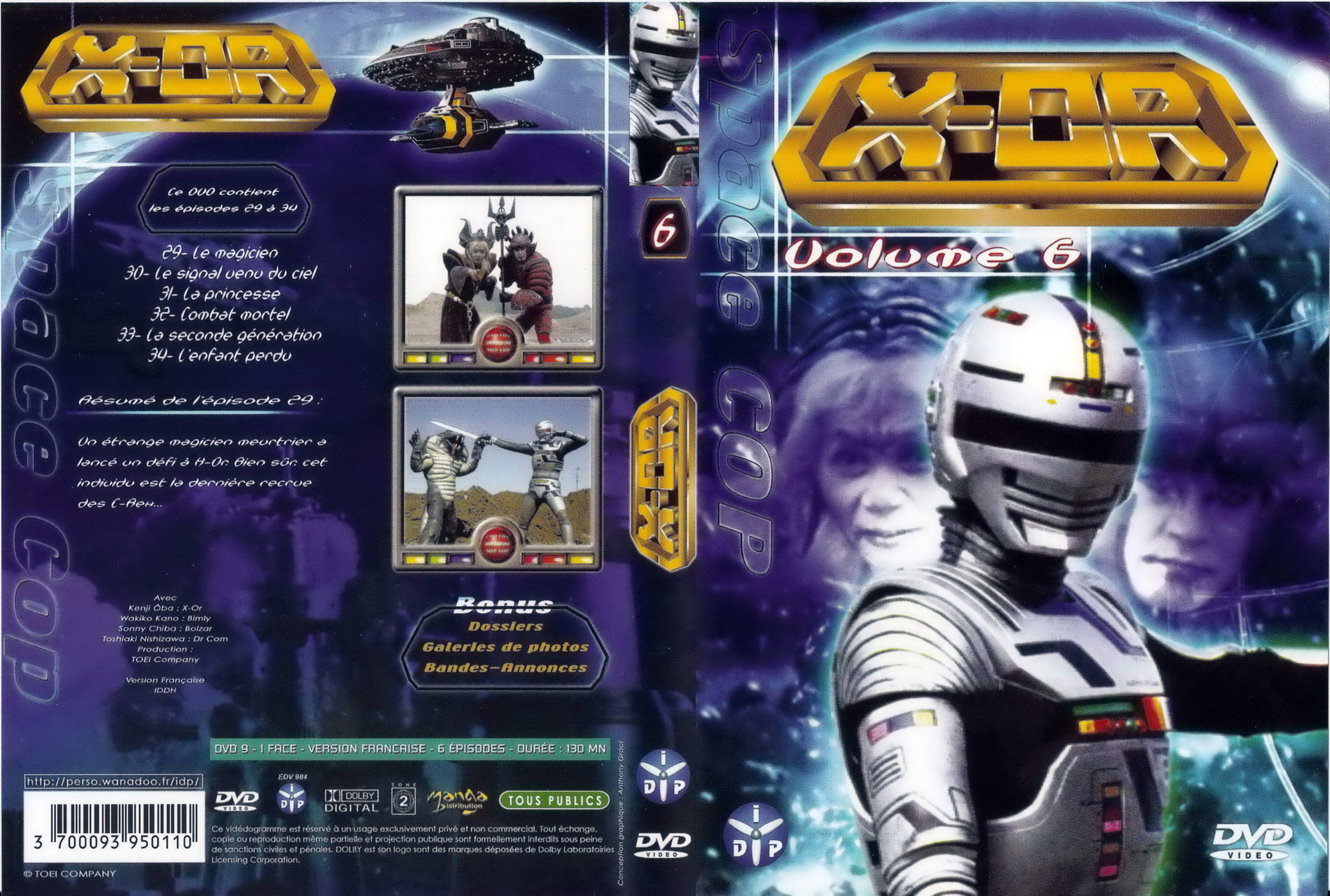 Jaquette DVD X-or vol 06