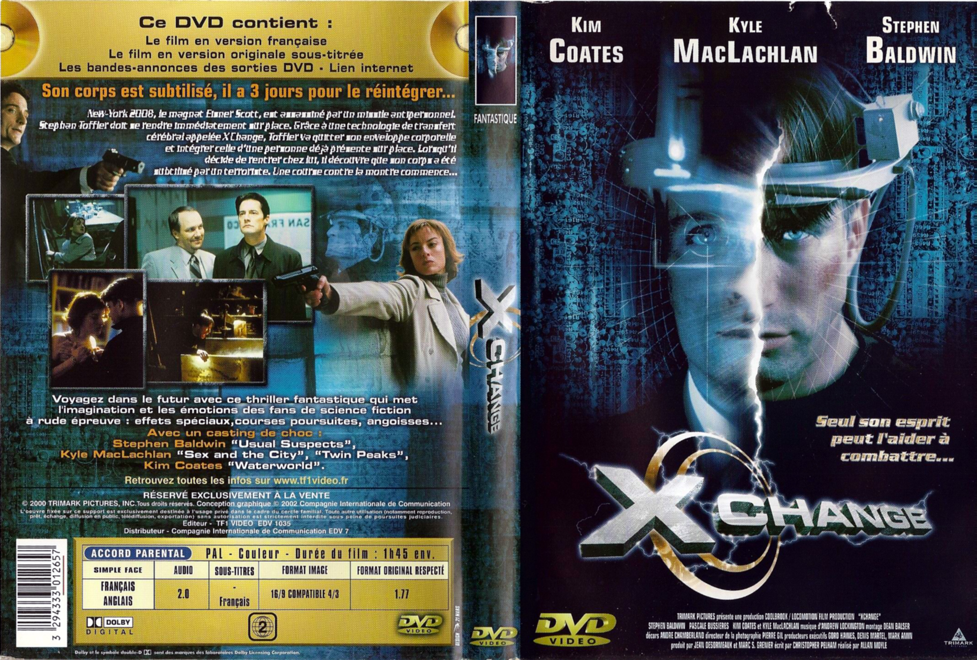 Jaquette DVD Xchange v2