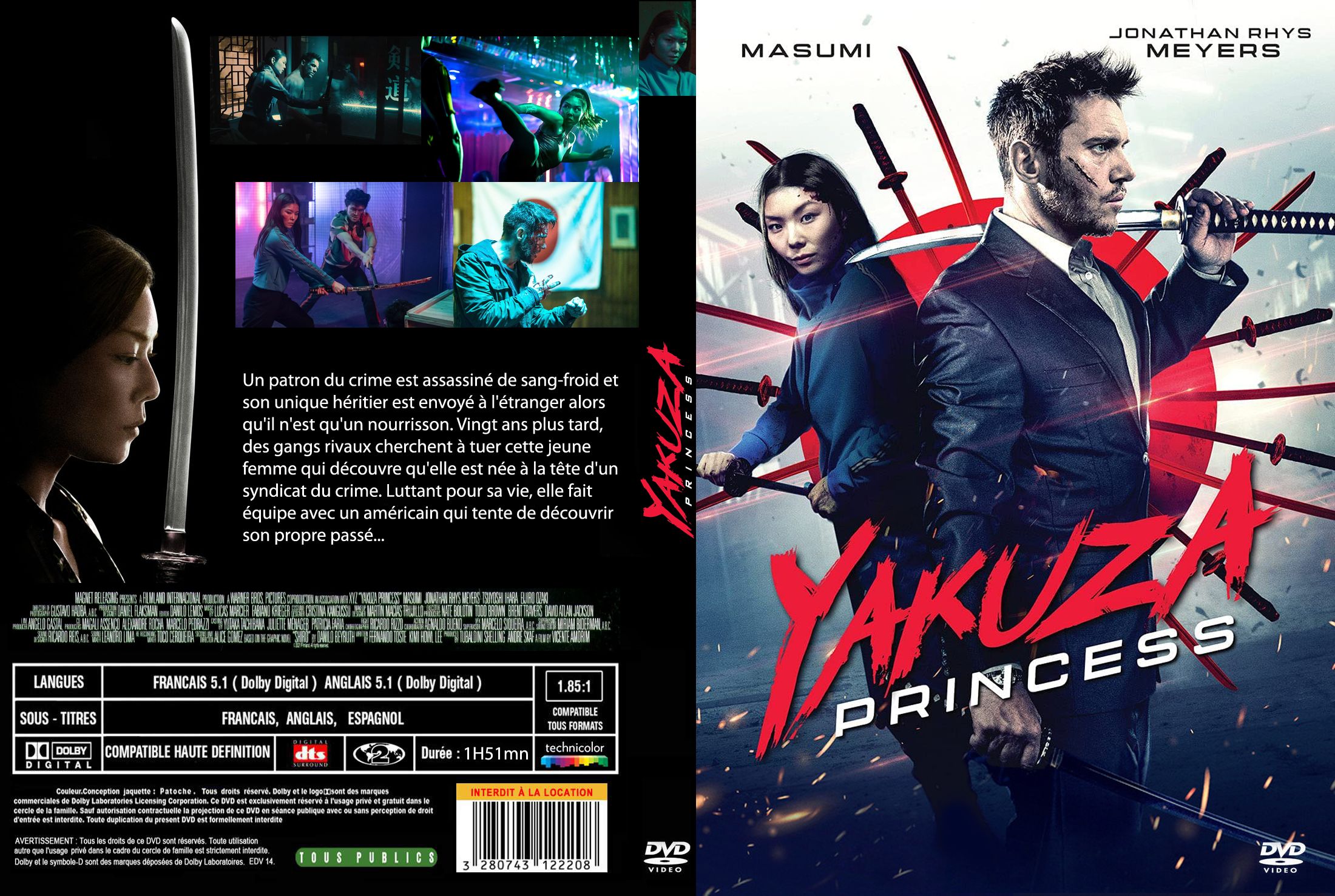 Jaquette DVD Yakuza princess custom