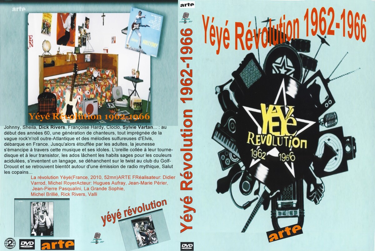 Jaquette DVD Yy rvolution 1962-1966 custom