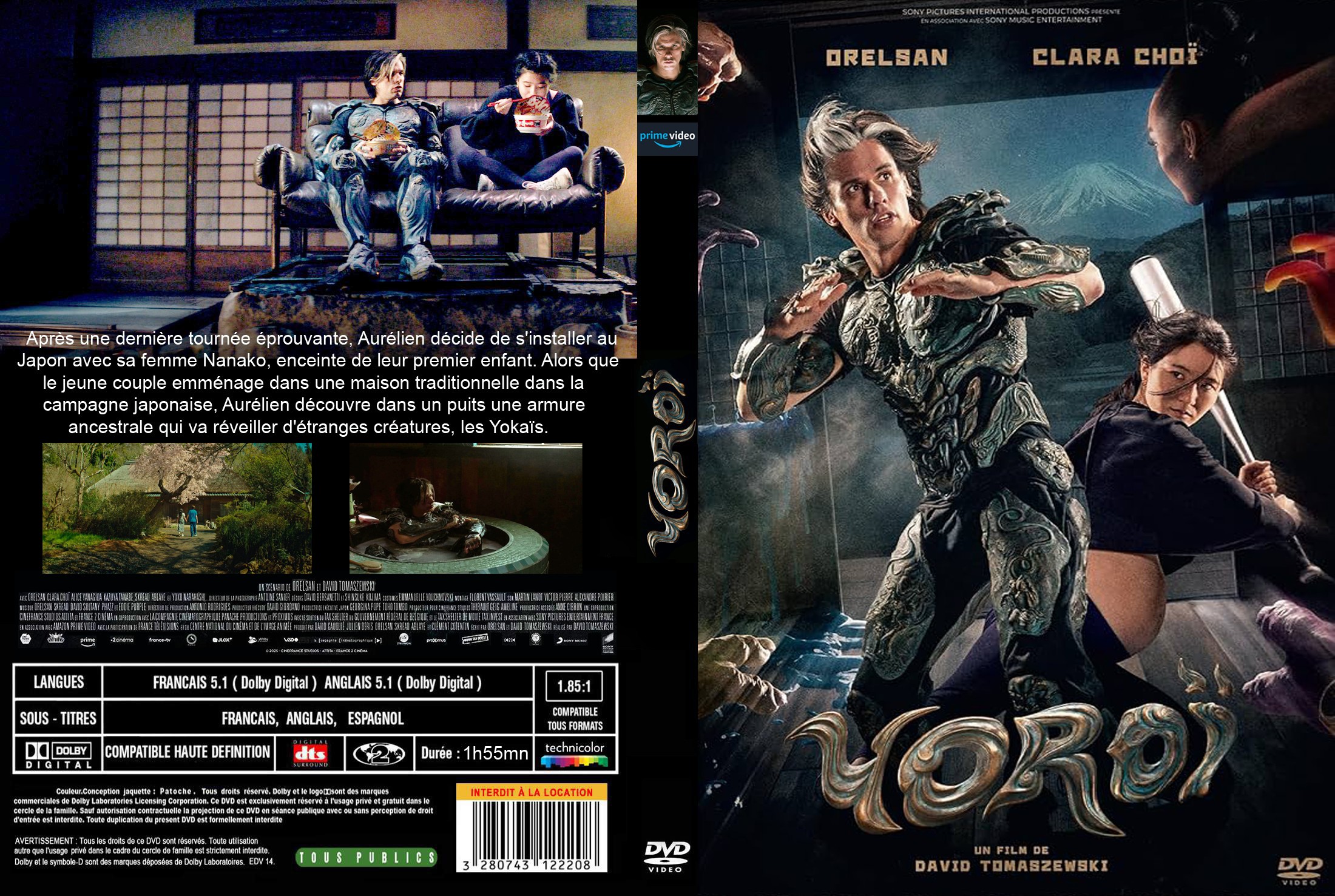 Jaquette DVD Yoroi custom